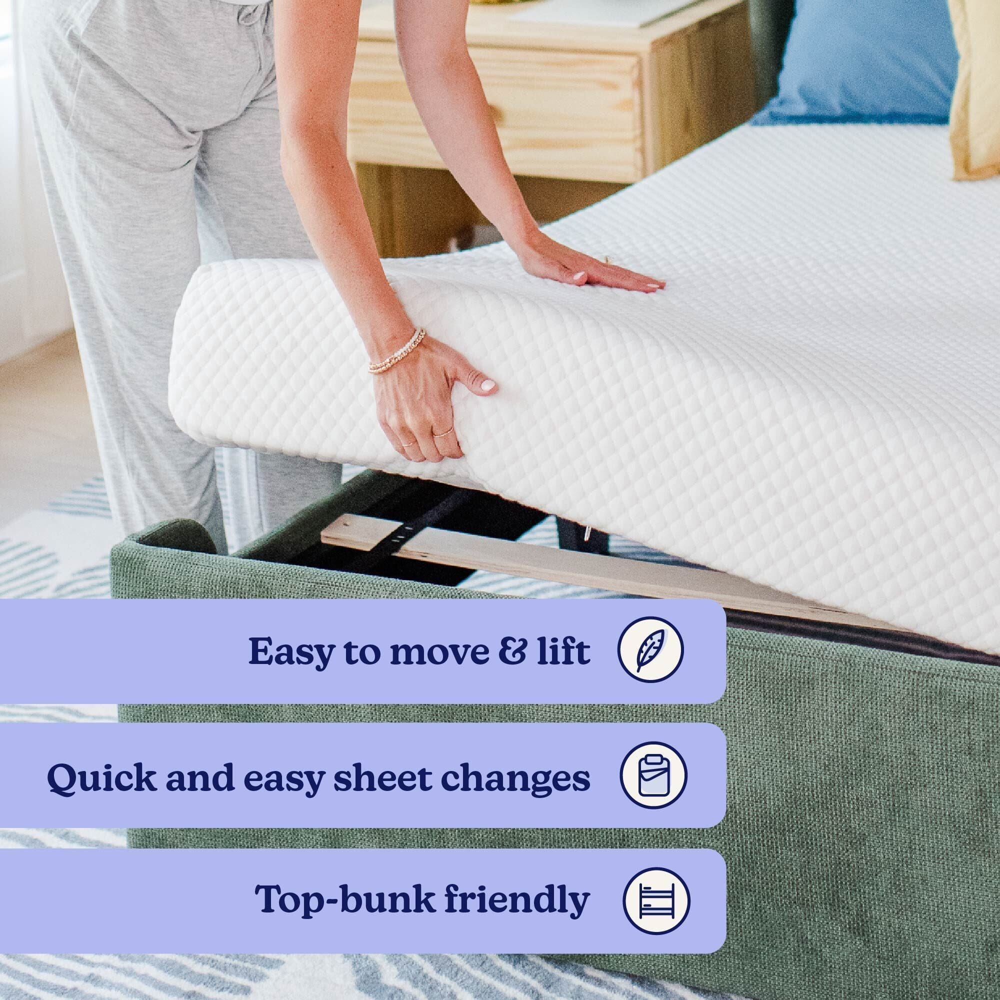 5-Inch Twin XL Memory Foam Mattress - Image 6
