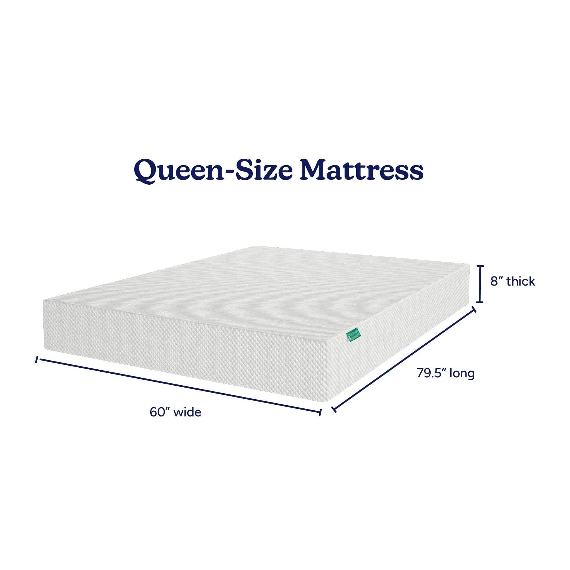 8-Inch Queen Memory Foam Mattress - Image 4