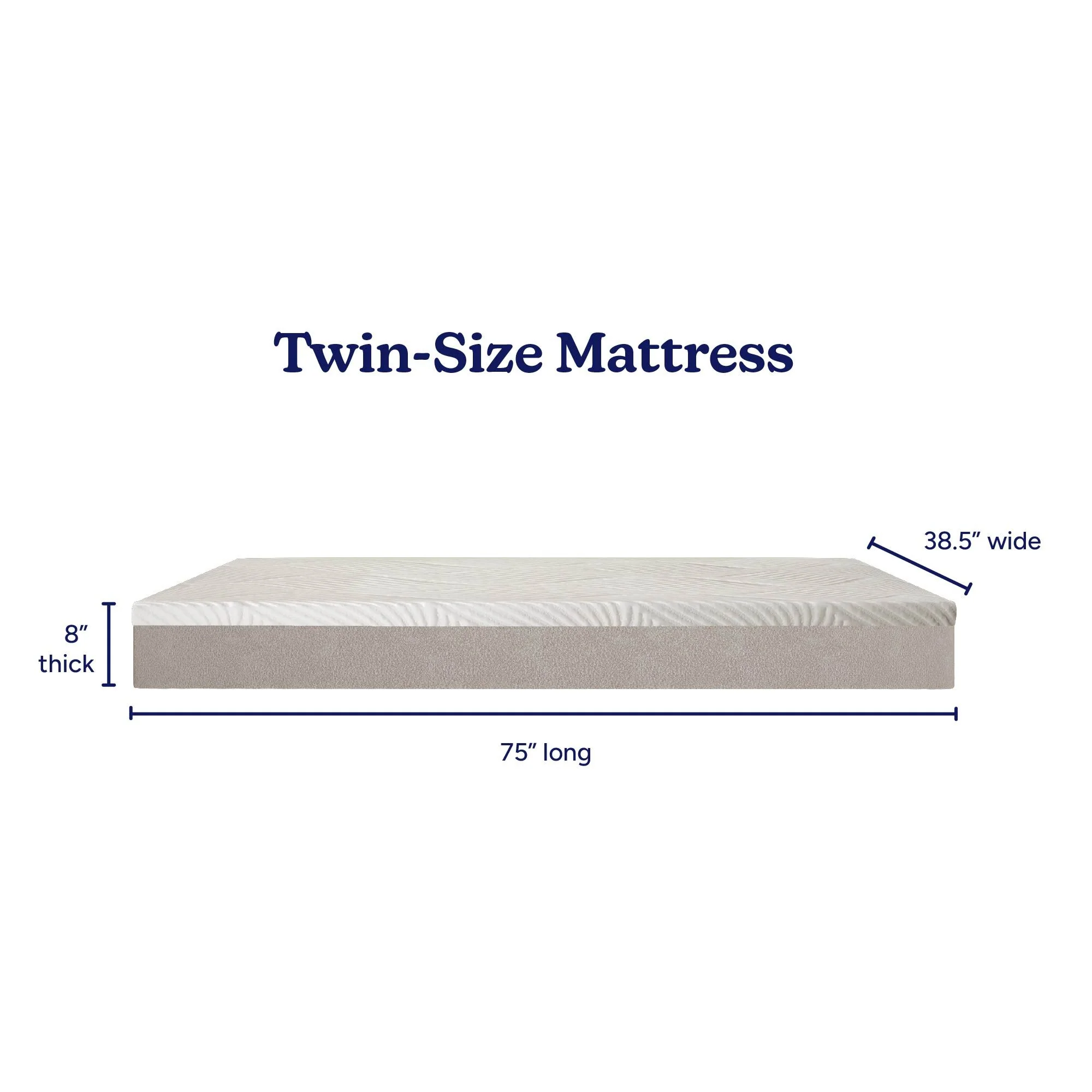 8-Inch Twin Cooling Comfort Mattress - Image 4