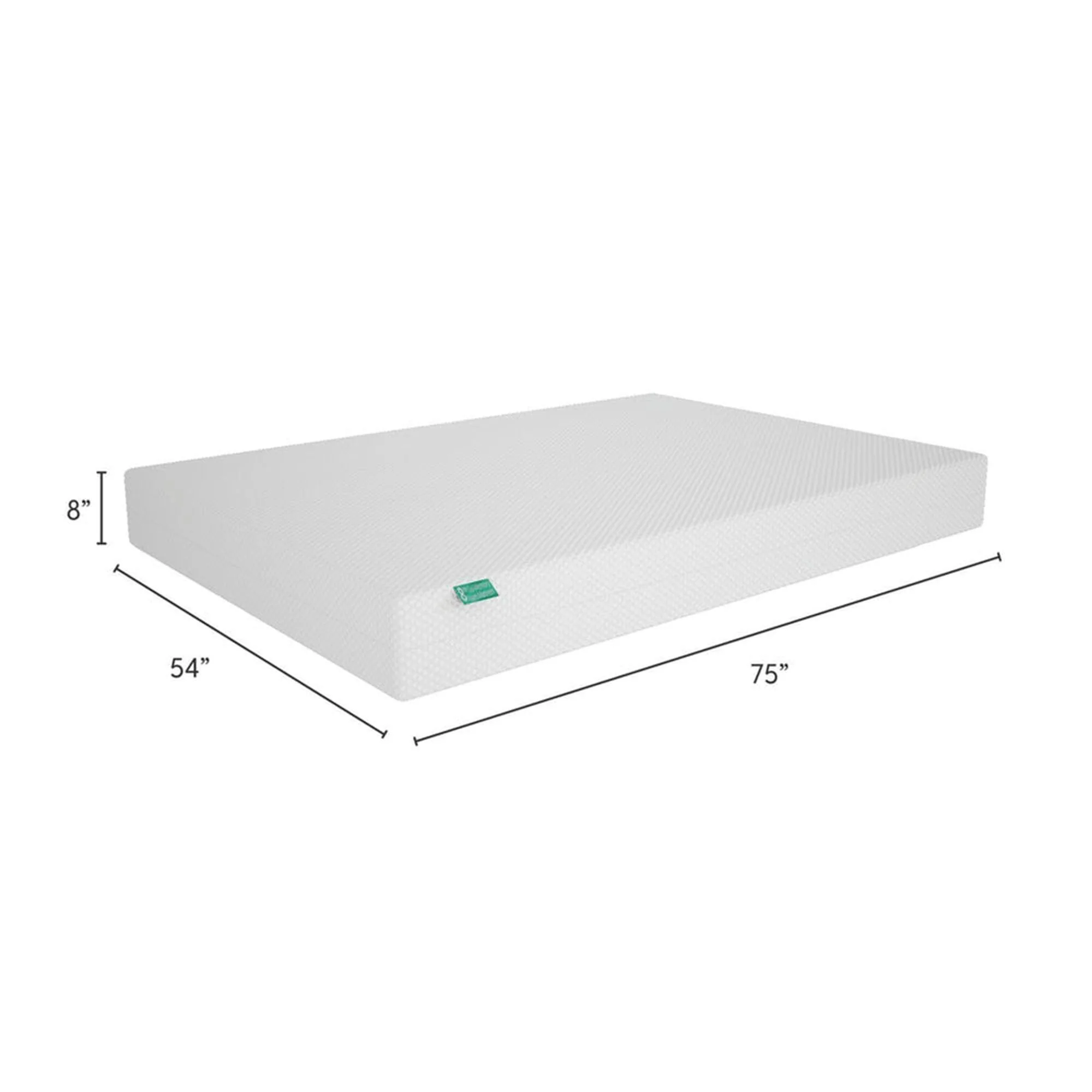 8" Memory Foam Mattress and Cover Bundle - Image 6