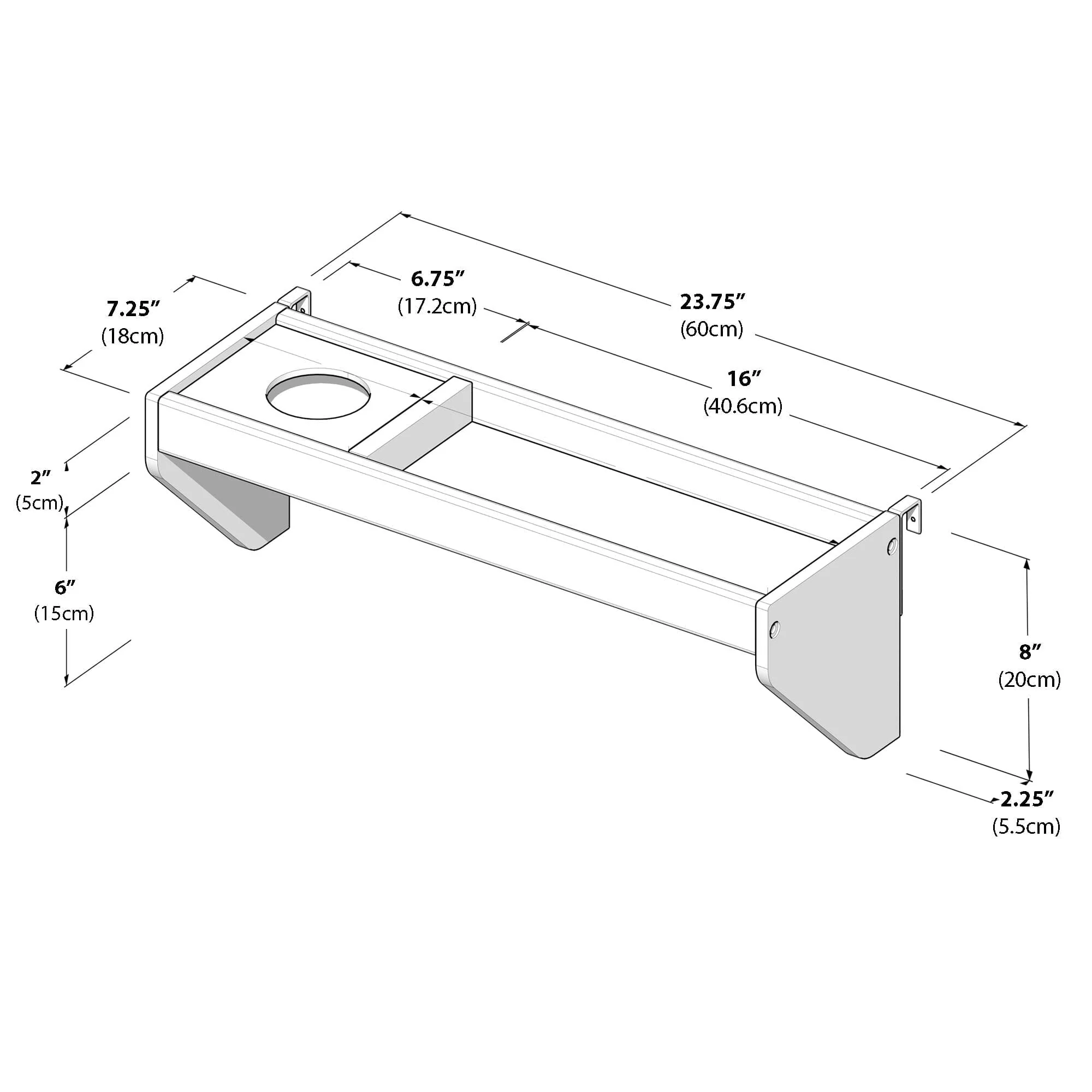 Bedside Tray with Cupholder - Image 27