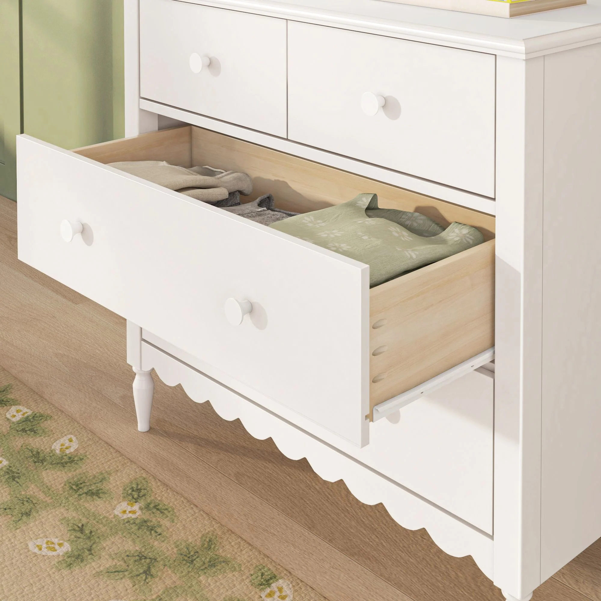 Charlotte 4-Drawer Dresser - Image 27