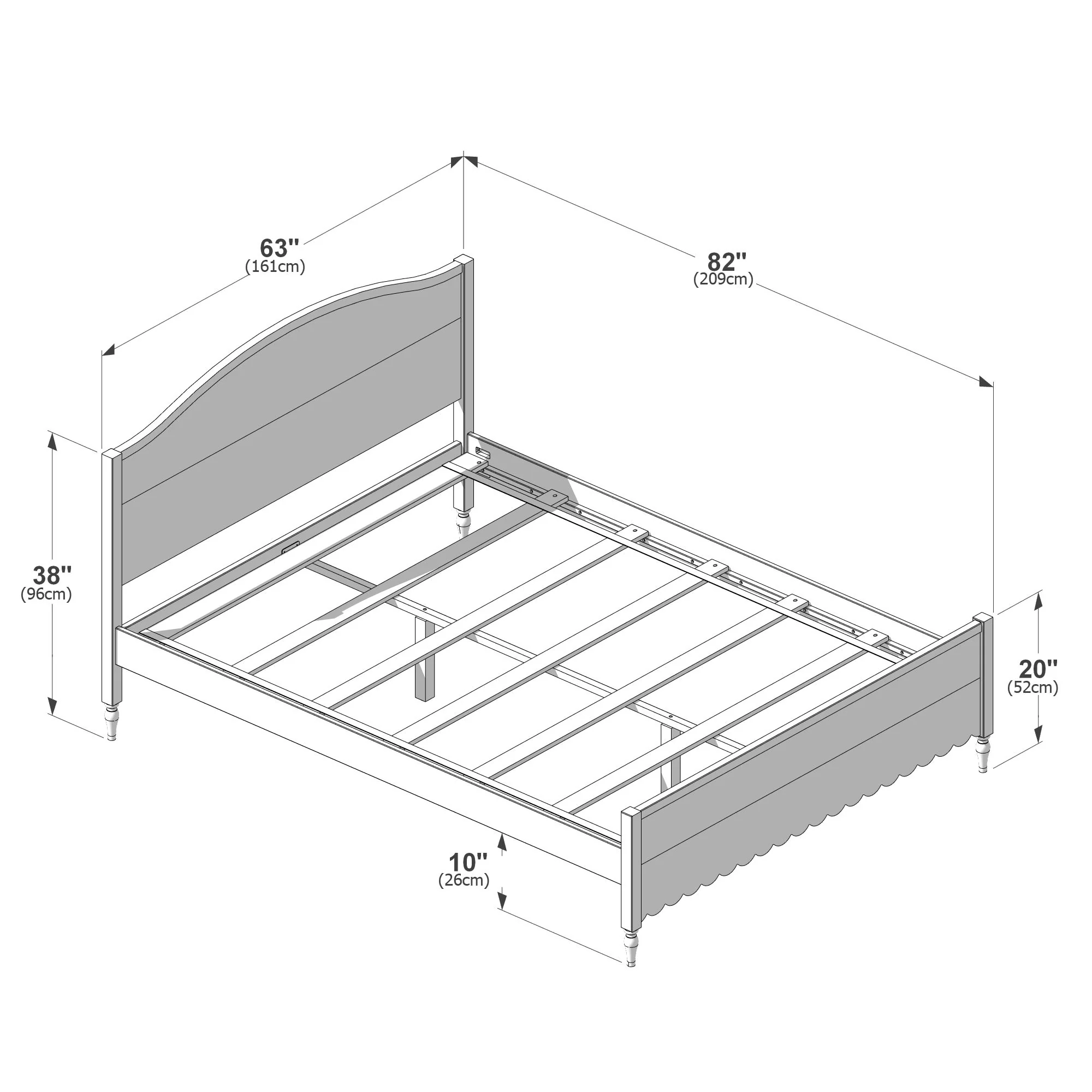Charlotte Queen Bed - Image 28