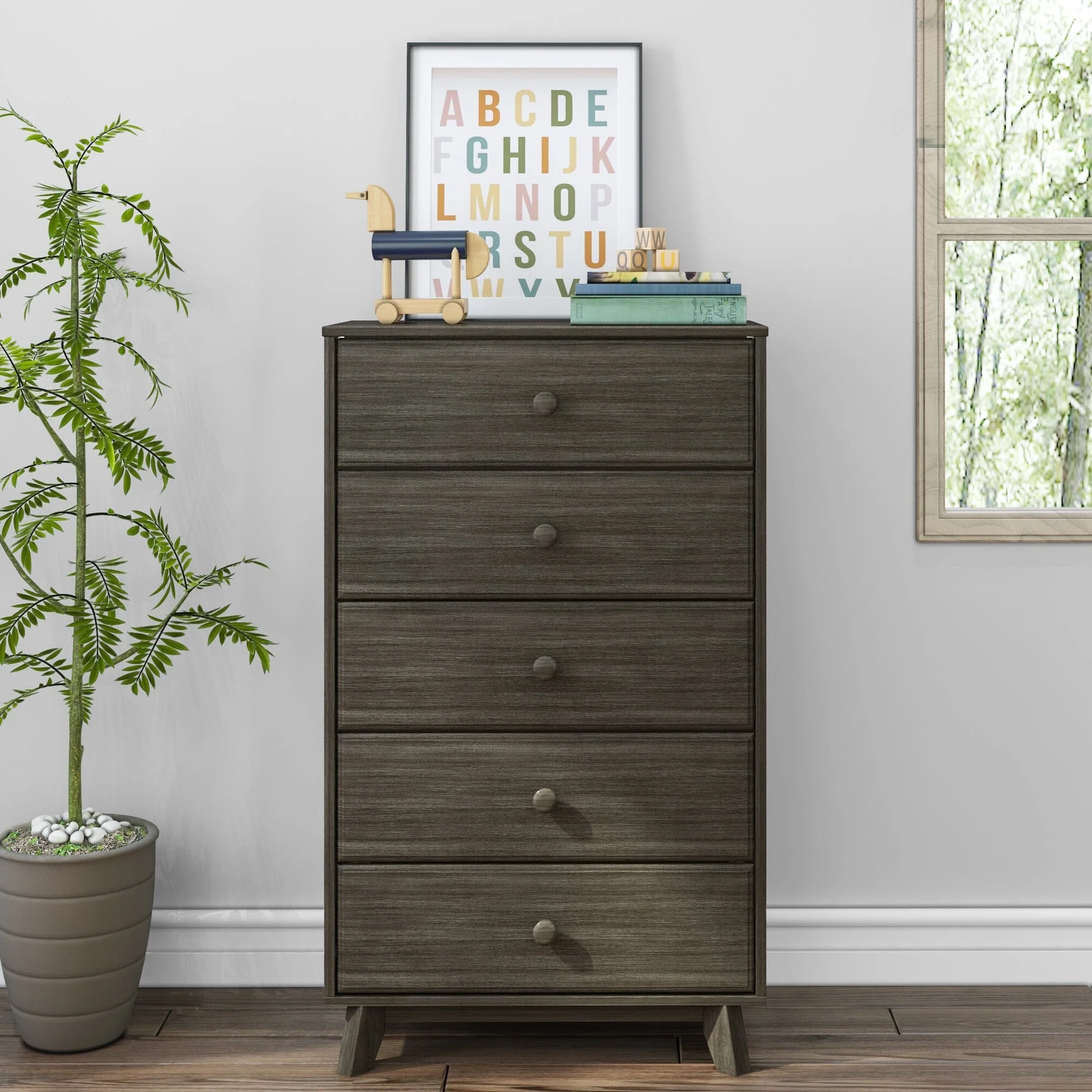 Classic 5-Drawer Dresser - Image 12