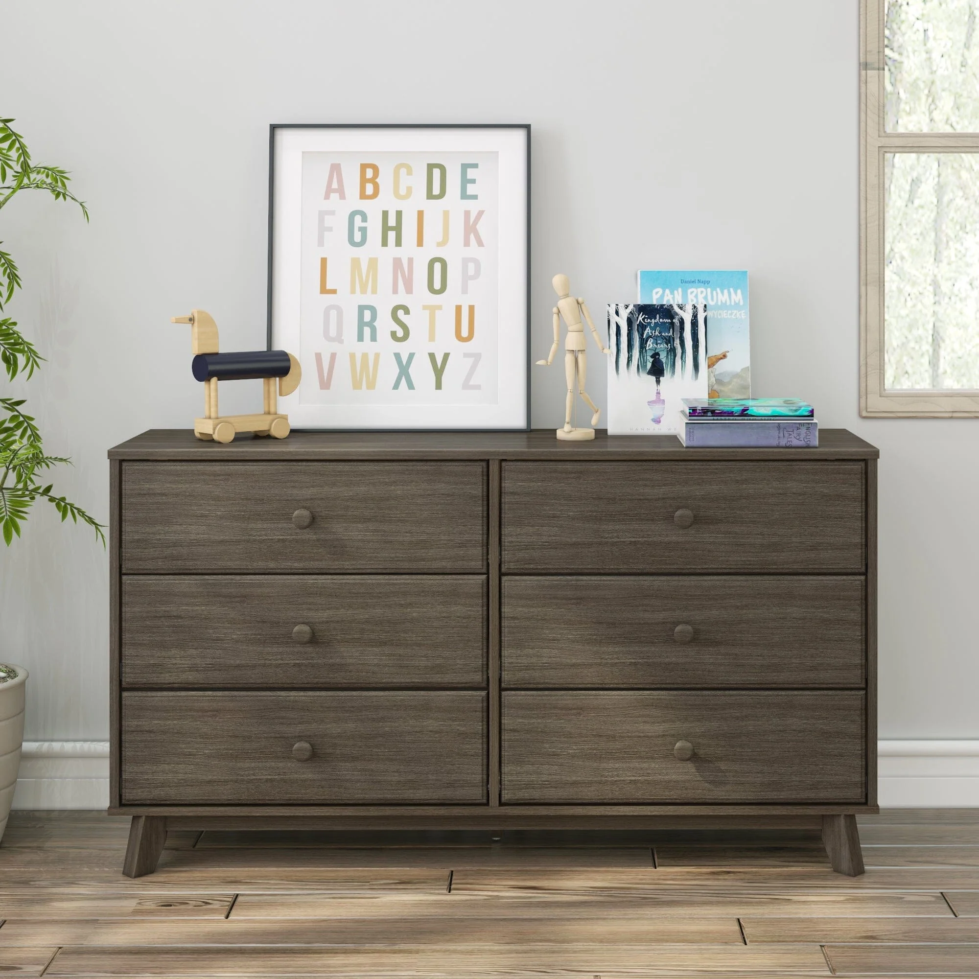 Classic 6-Drawer Dresser - Image 11
