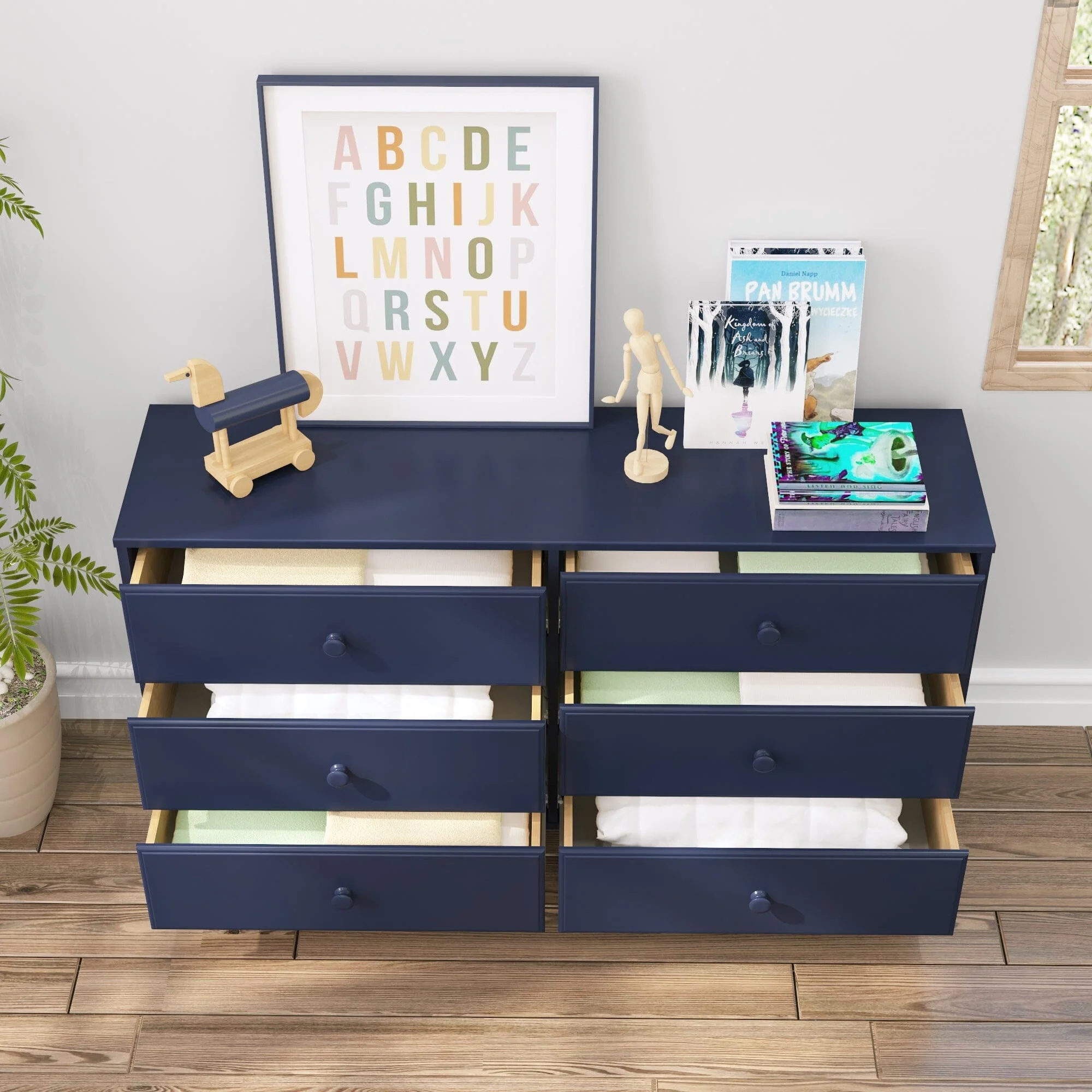 Classic 6-Drawer Dresser - Image 34