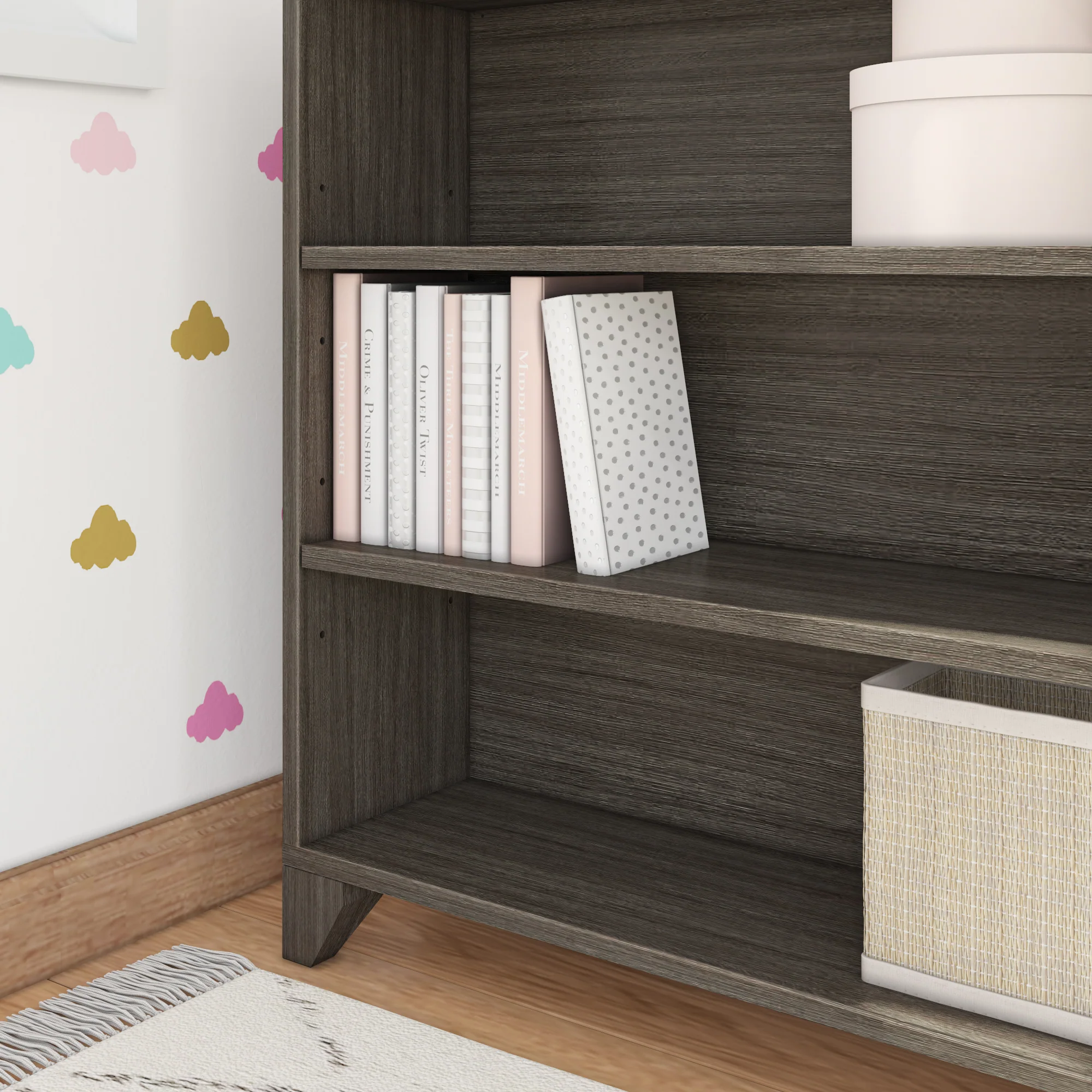 Classic 6-Shelf Bookcase - Image 10