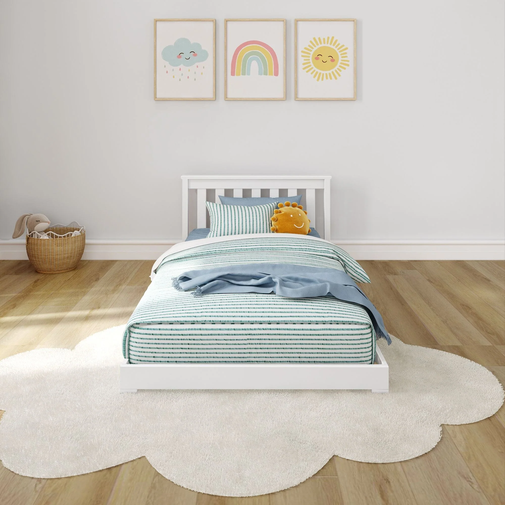 Classic Twin Floor Bed - Image 31