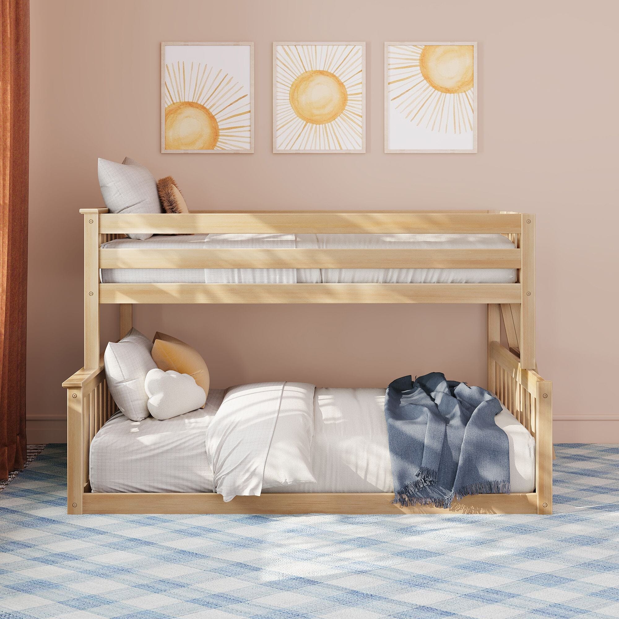 Twin Over Full Low Bunk Bed - Image 6