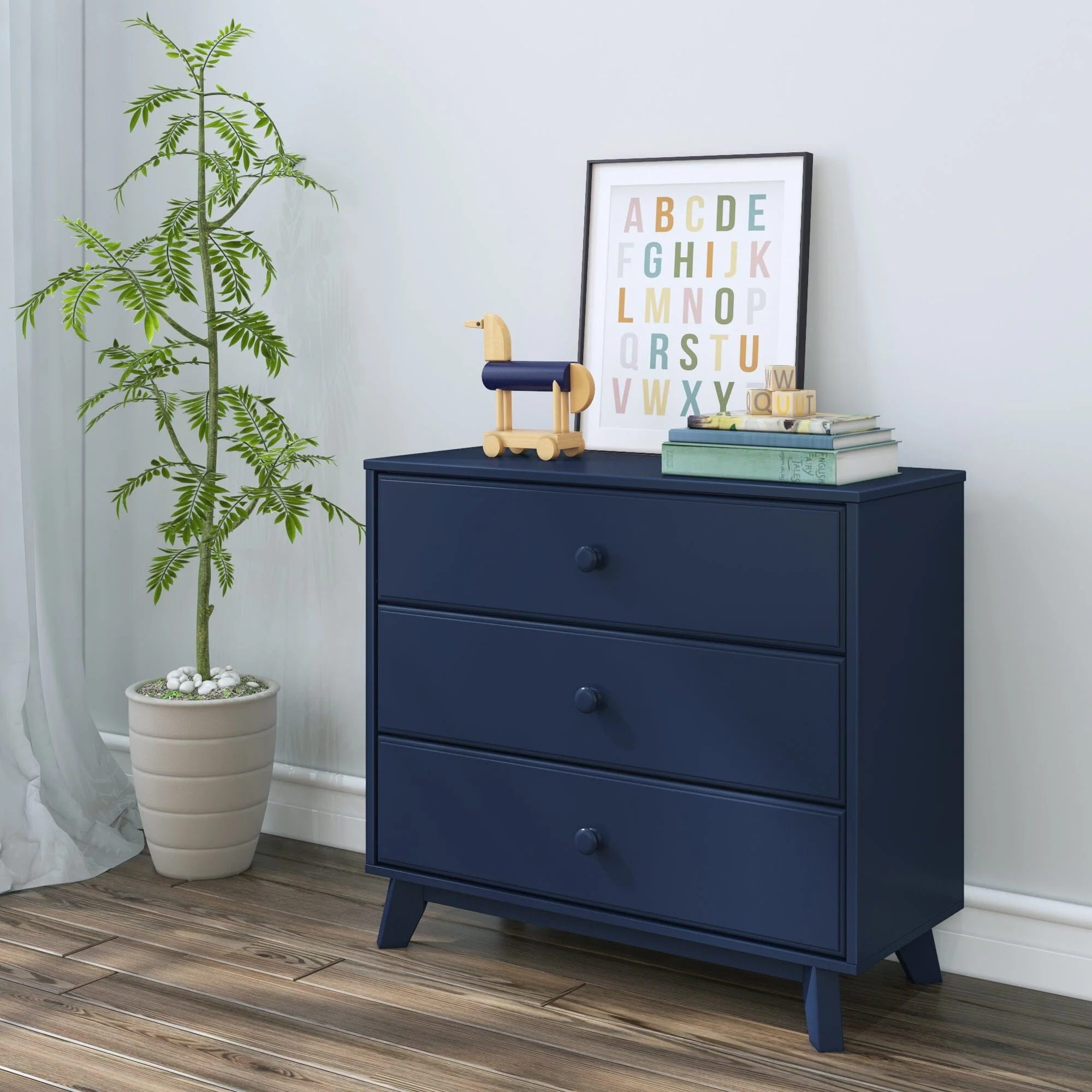Classic 3-Drawer Dresser - Image 5