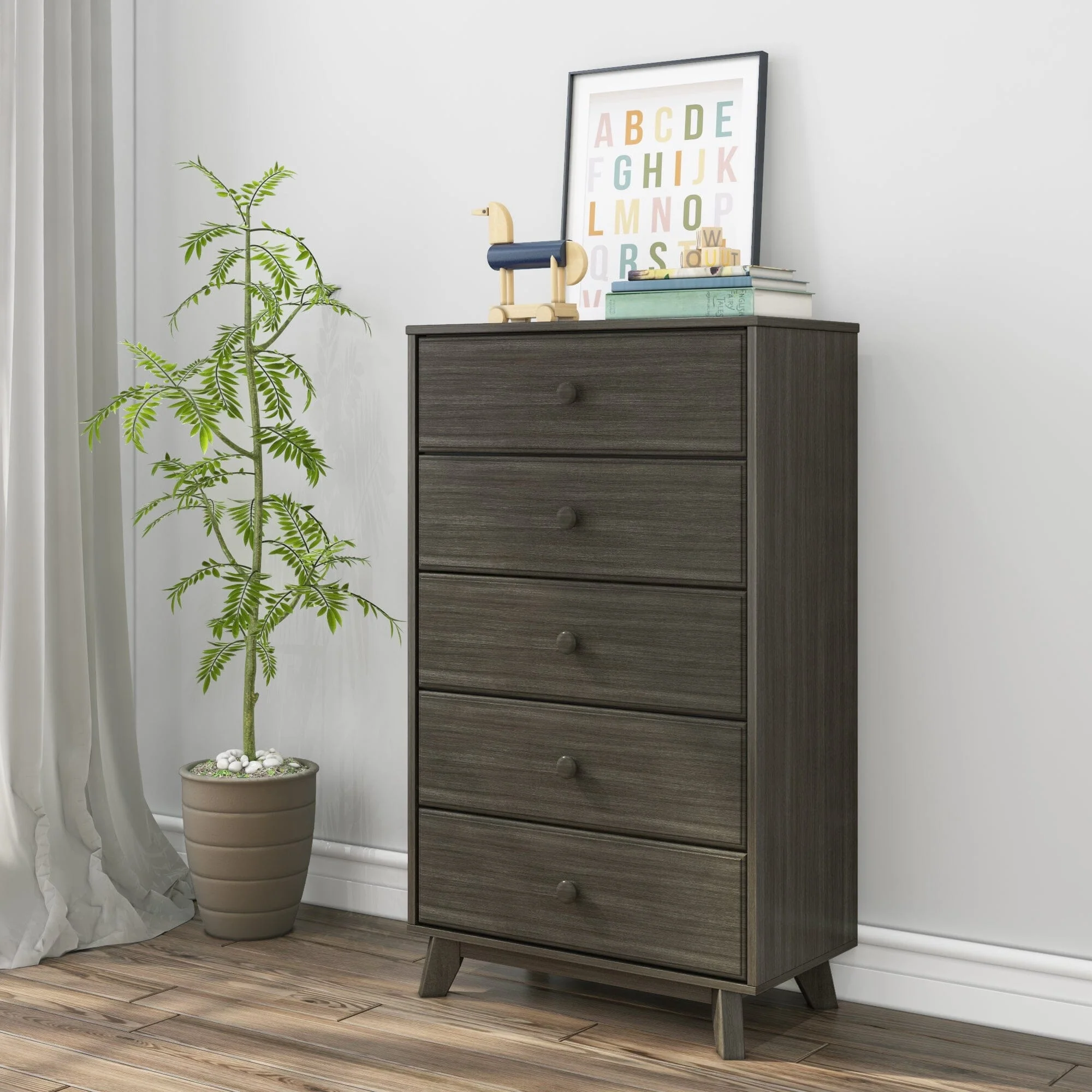 Classic 5-Drawer Dresser - Image 6
