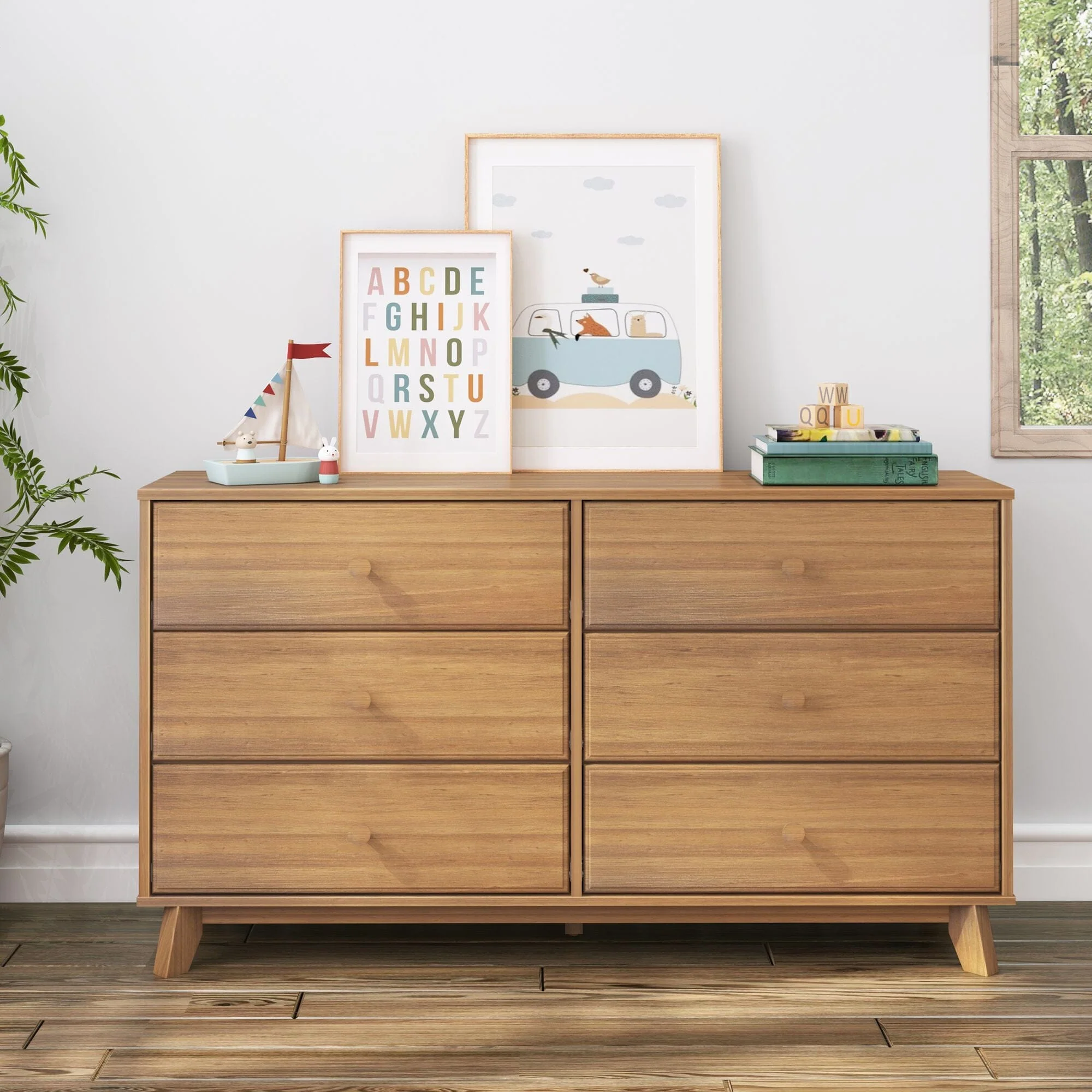 Classic 6-Drawer Dresser - Image 3