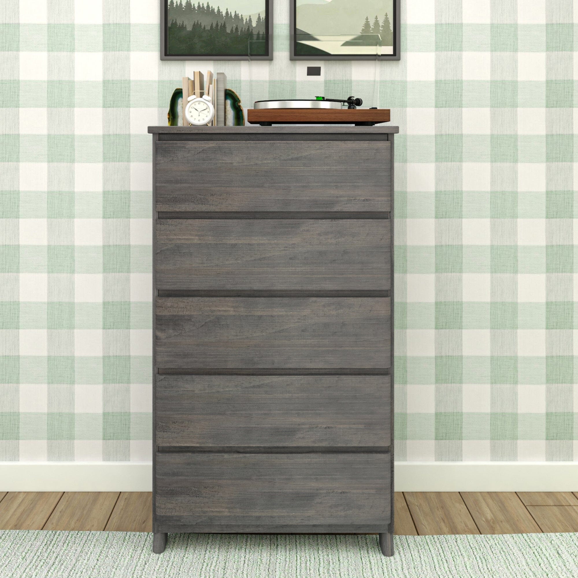Modern Farmhouse 5-Drawer Dresser - Image 3