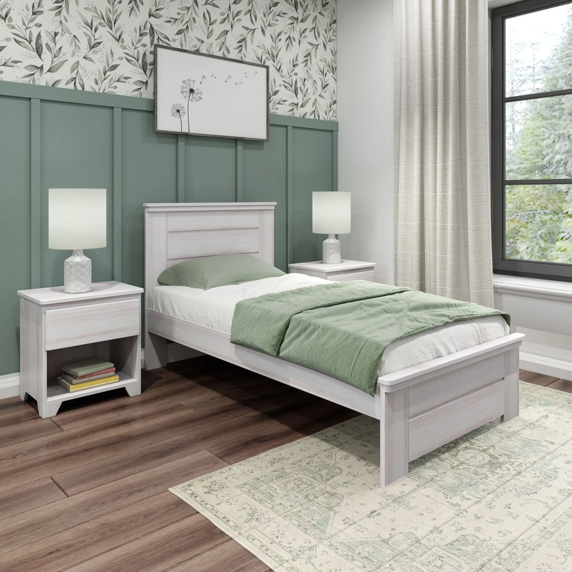 (Combined Listing) Modern Farmhouse Full Panel Bed - Image 5