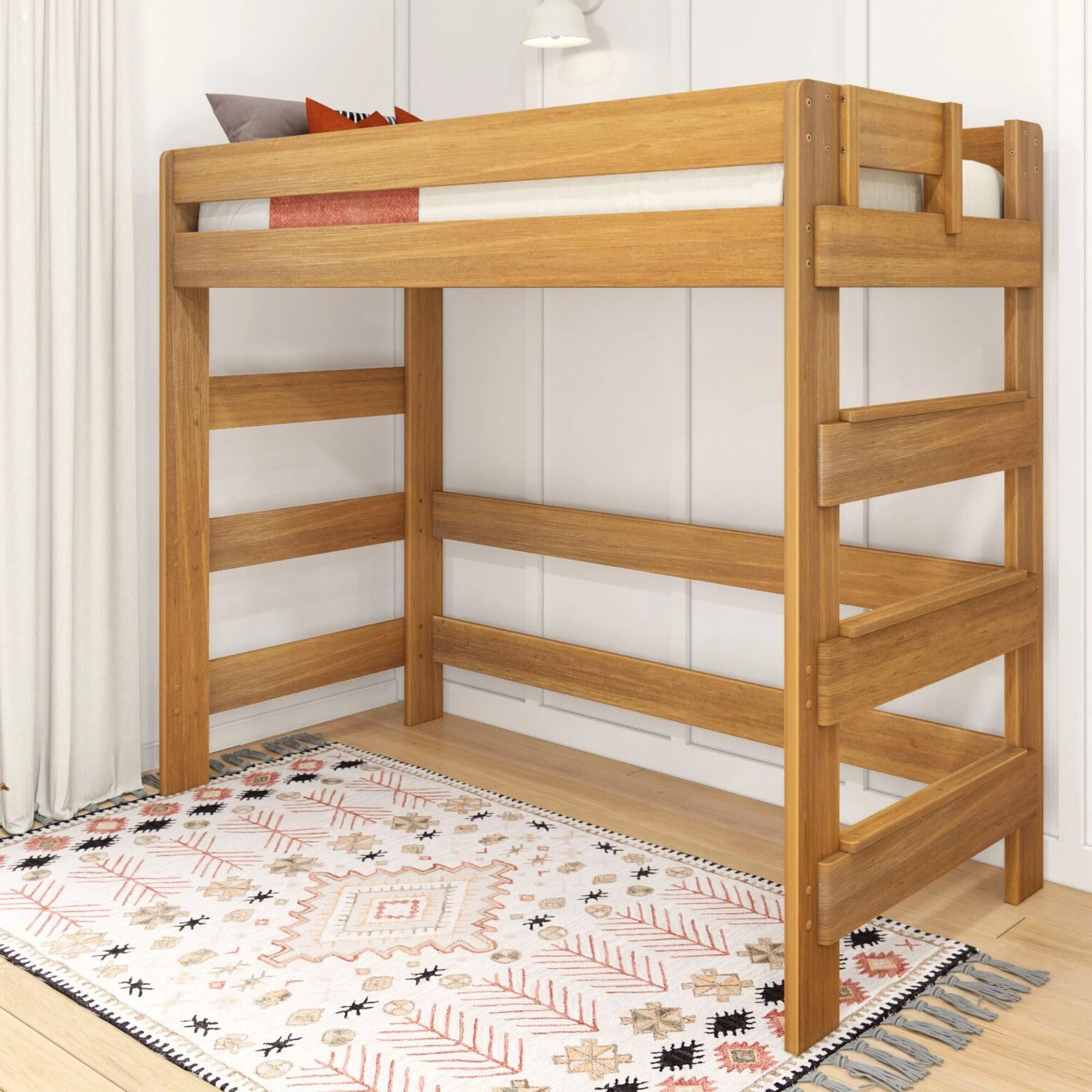 Modern Farmhouse Twin Loft Bed - Image 4