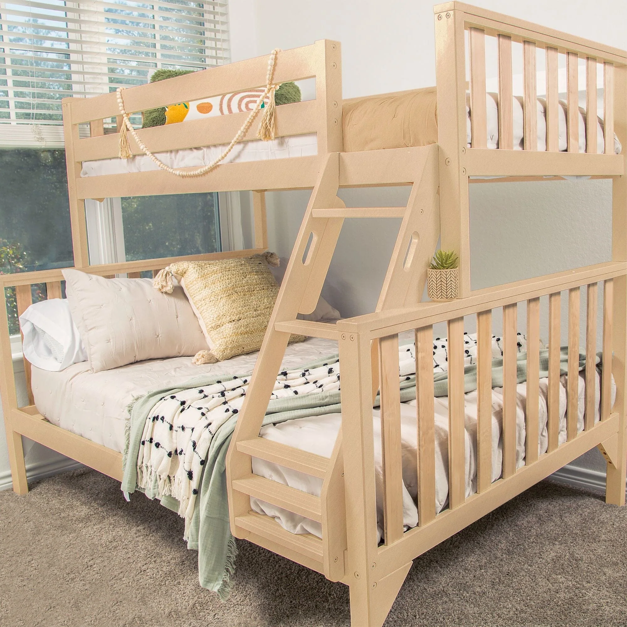 Scandinavian Twin Over Full Bunk Bed - Image 2