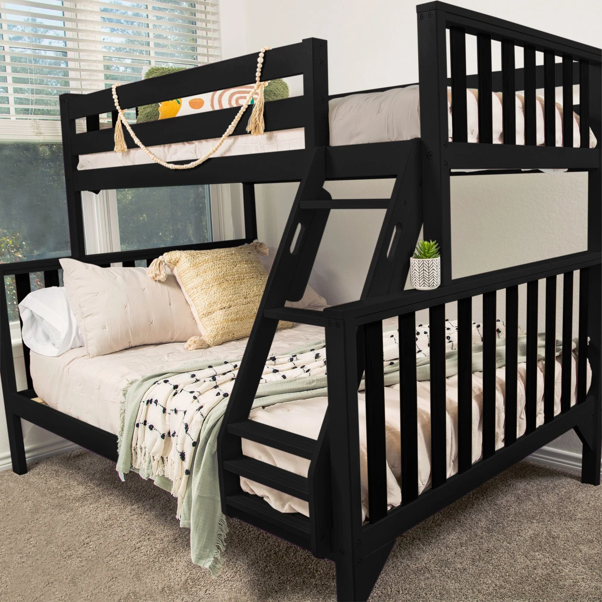 Scandinavian Twin Over Full Bunk Bed - Image 3