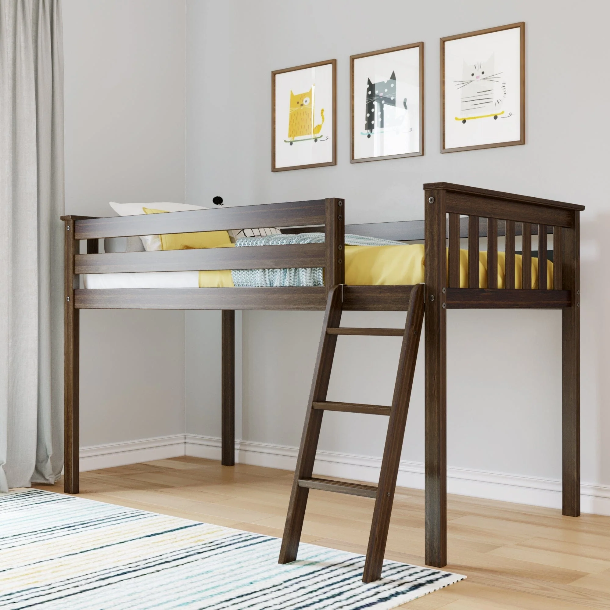 Twin Low Loft Bed - Image 4