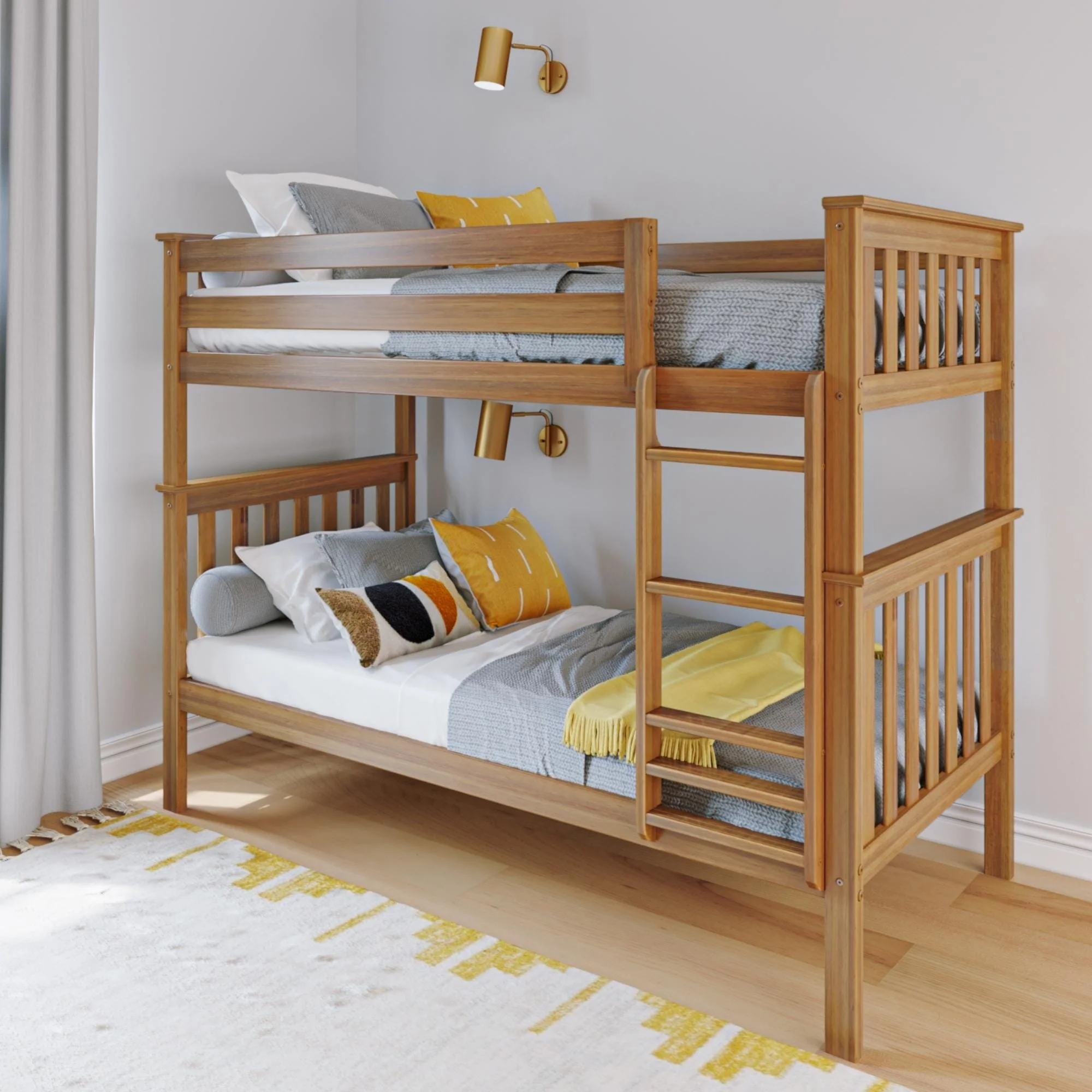 Twin Over Twin Bunk Bed - Image 5