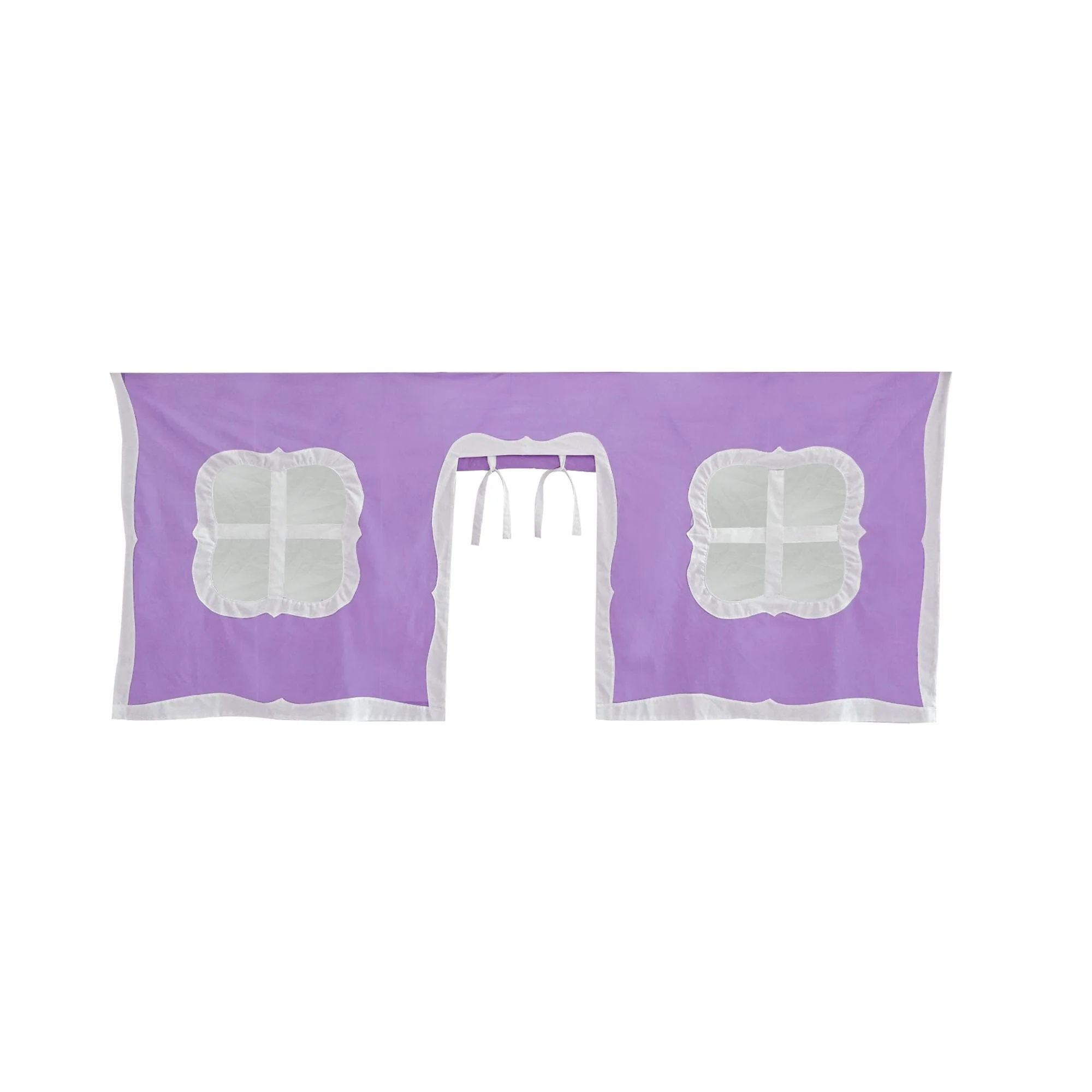 Cotton Underbed Curtain with Fancy Windows - Image 6