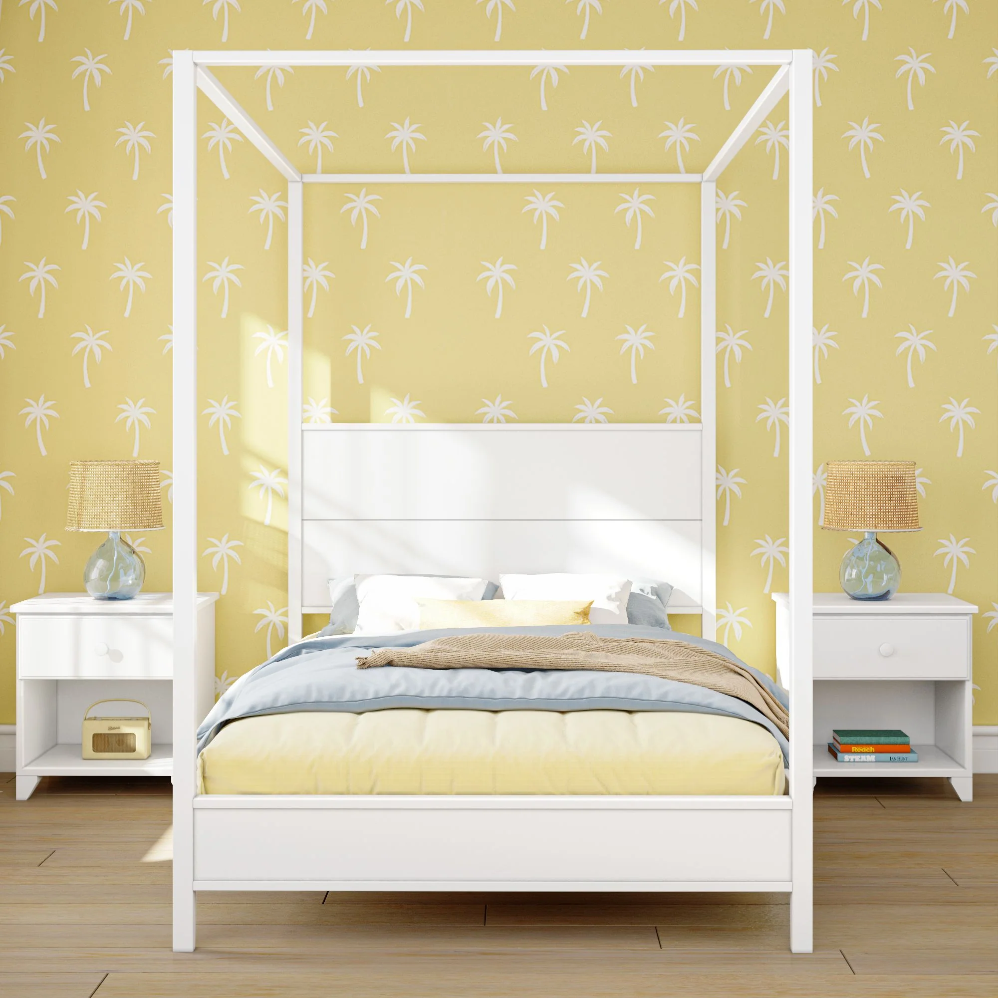 Dylan Full Canopy Bed - Image 4