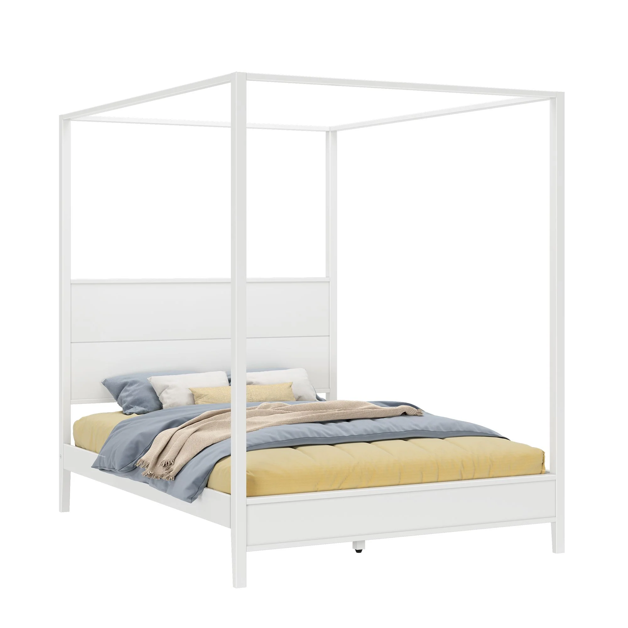 Dylan Queen Canopy Bed - Image 9