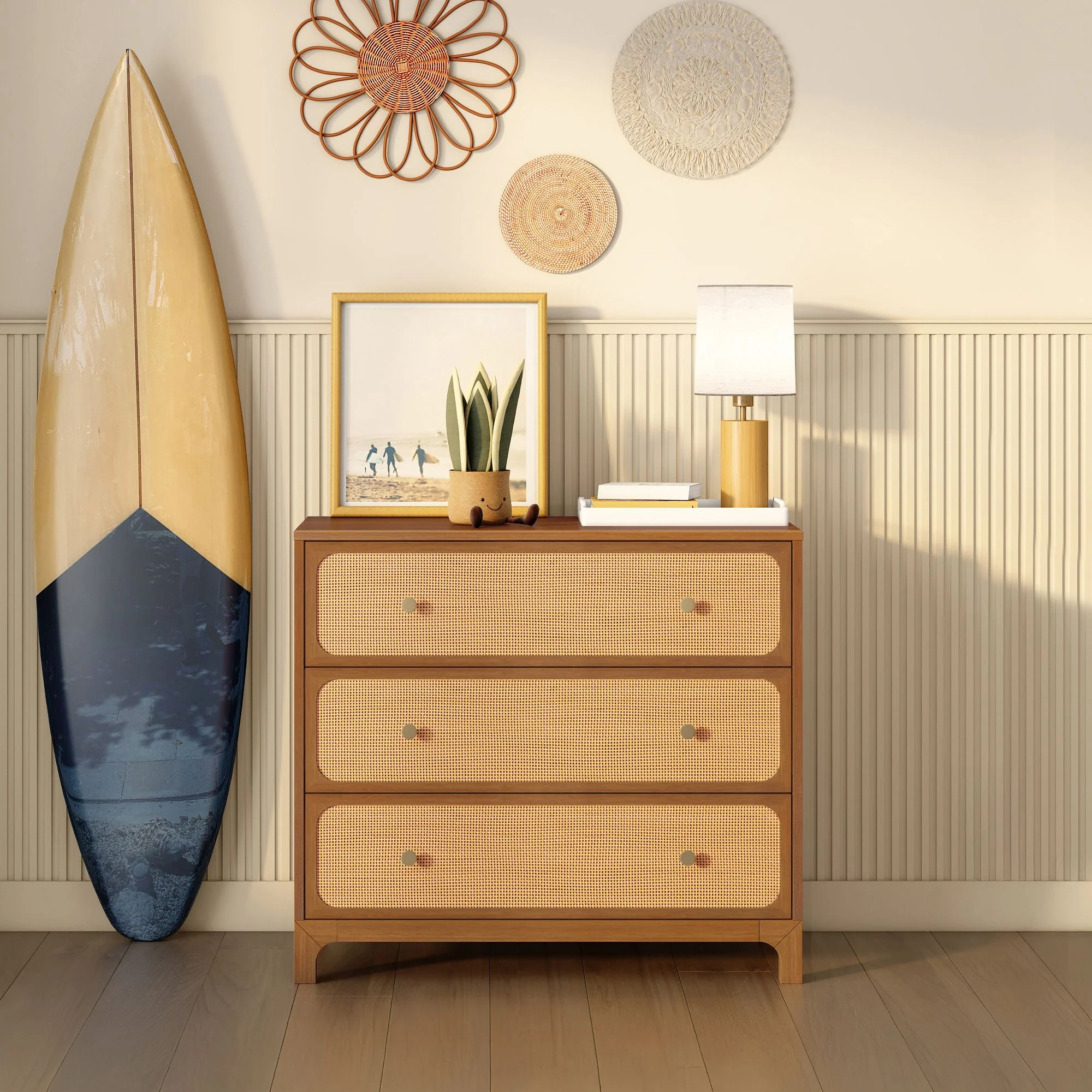 Ellis 3-Drawer Dresser - Image 3