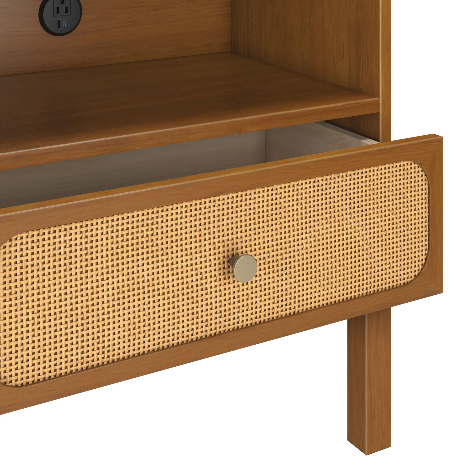 Ellis Nightstand With Charging Station - Image 16