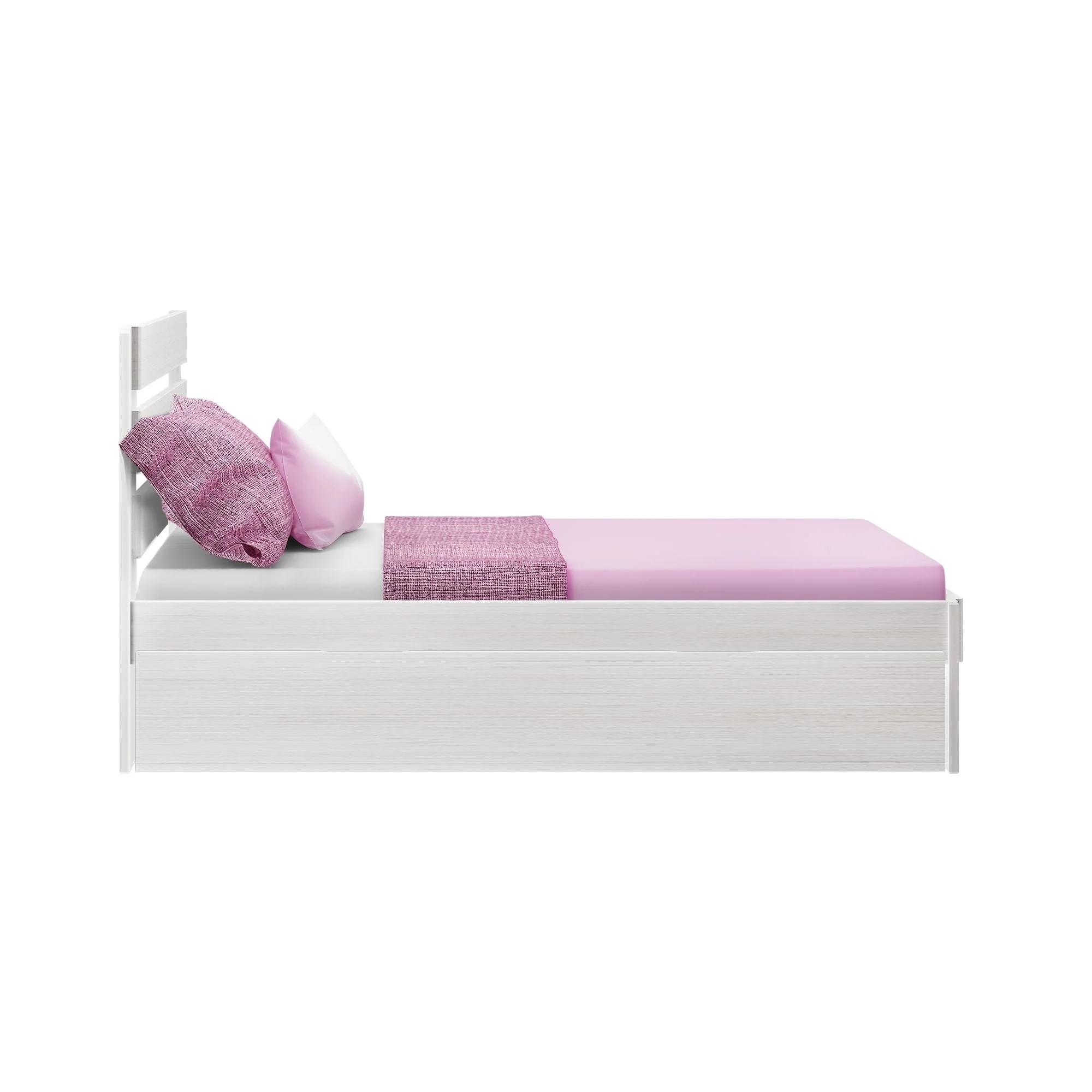 Modern Farmhouse Full Plank Bed With Trundle - Image 5