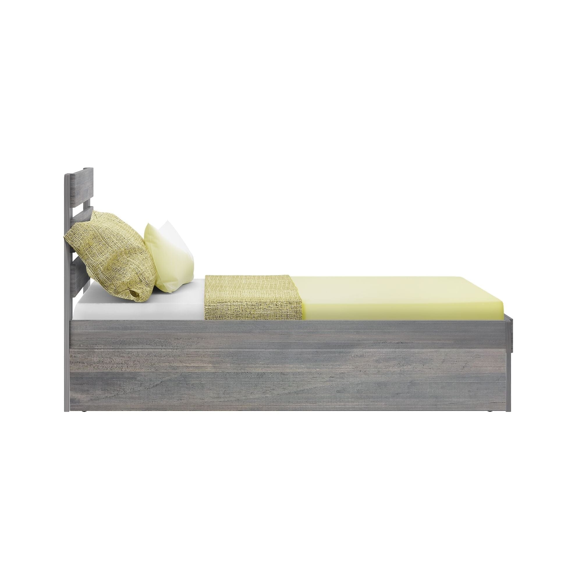 Modern Farmhouse Twin Plank Bed With Trundle - Image 6