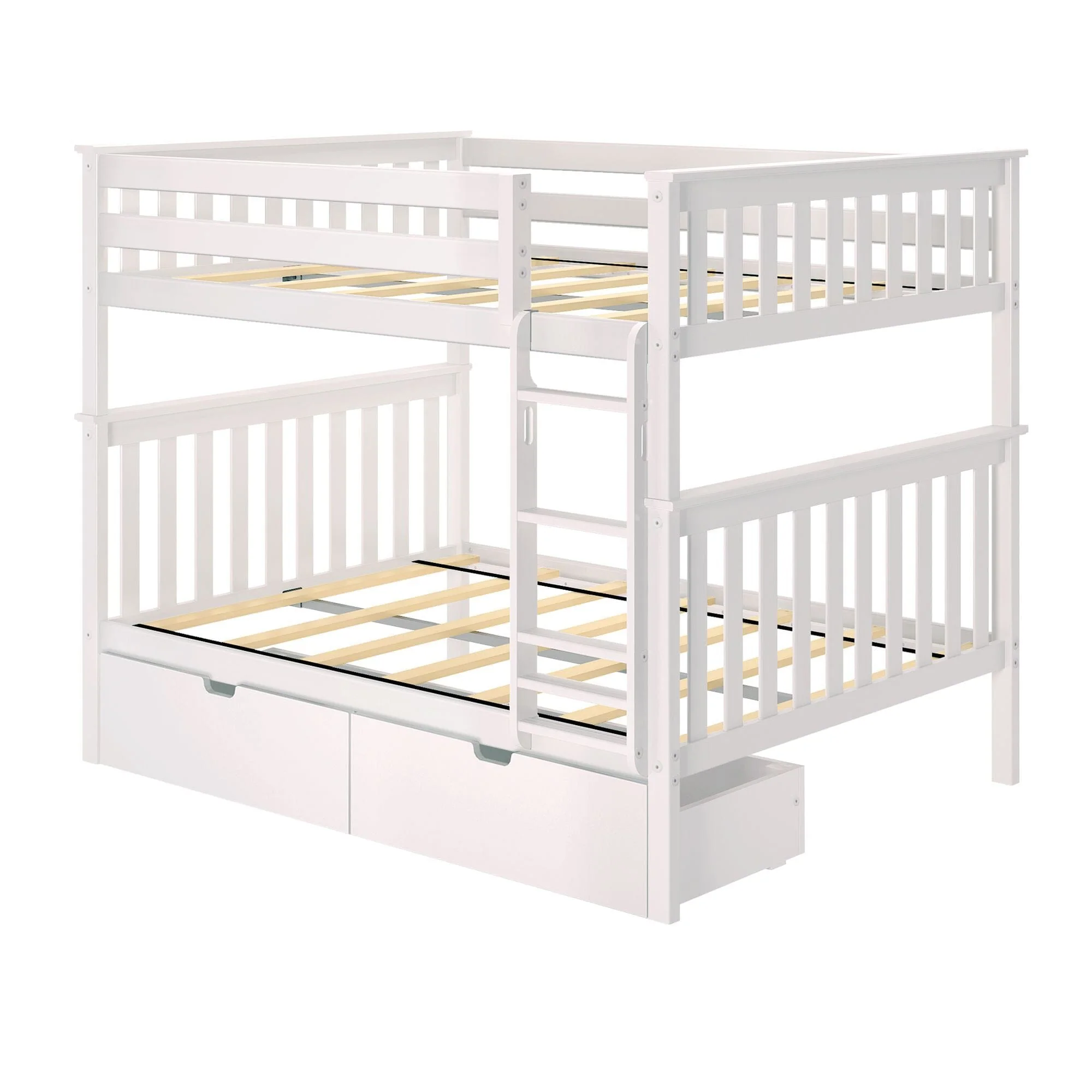 Full Over Full Bunk Bed With Storage Drawers - Image 7