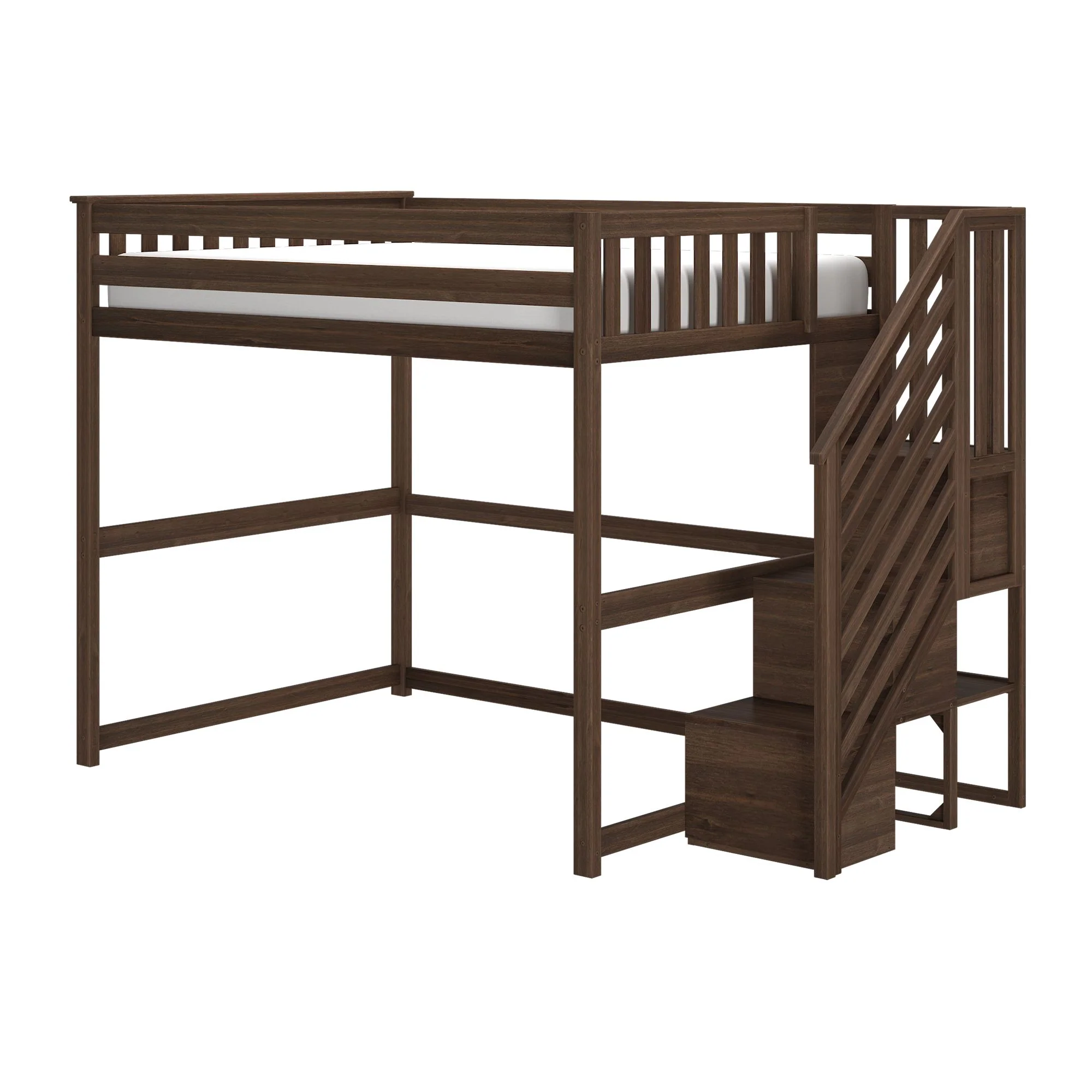 Full Loft Bed With Stairs - Image 7