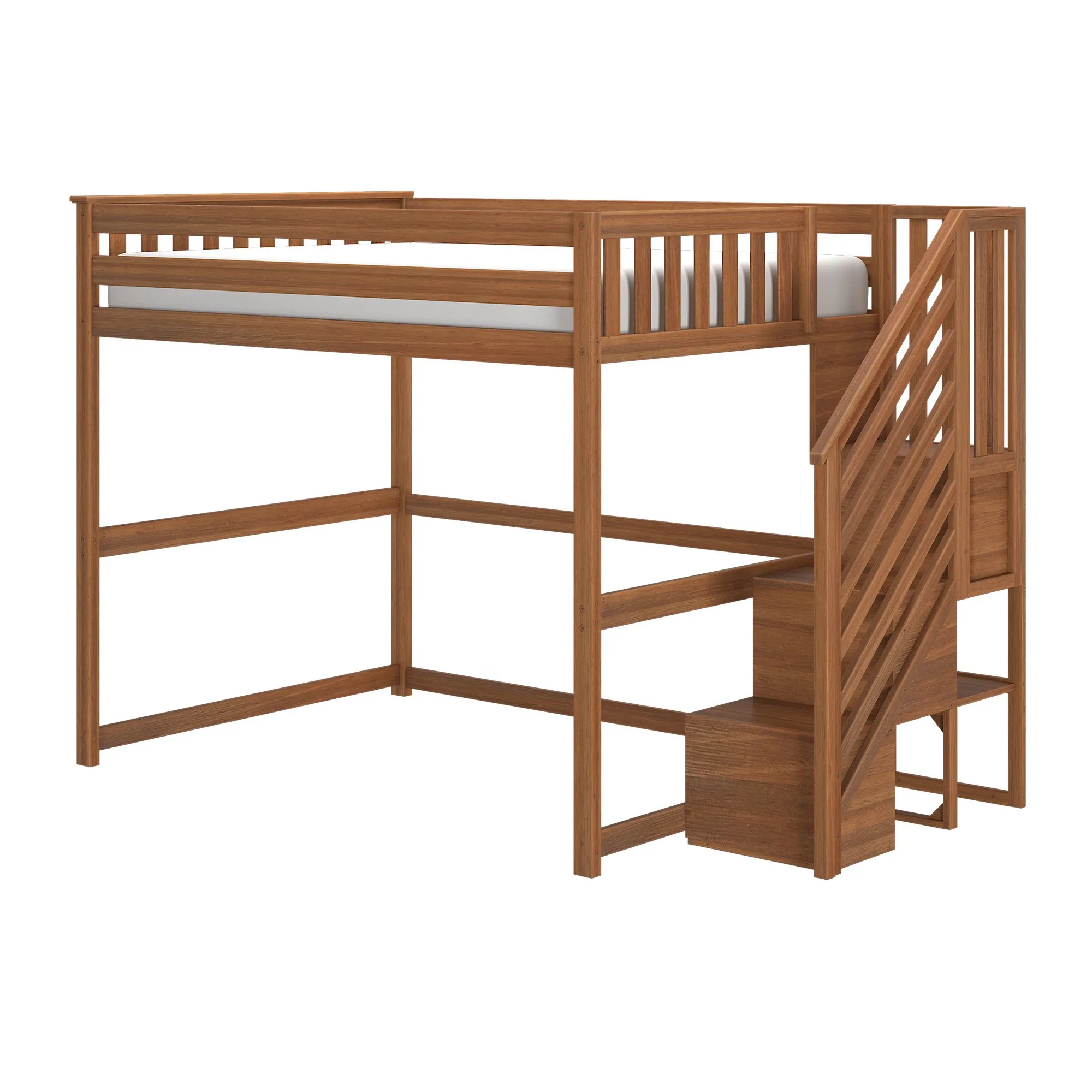 Full Loft Bed With Stairs - Image 8