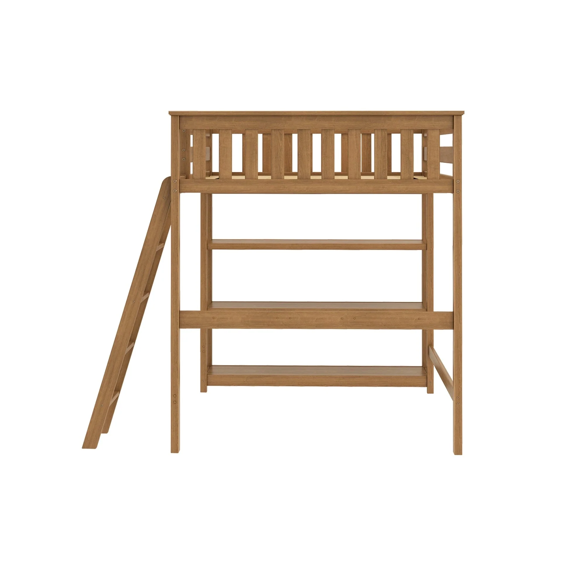 Full Loft Bed With Bookcase - Image 14