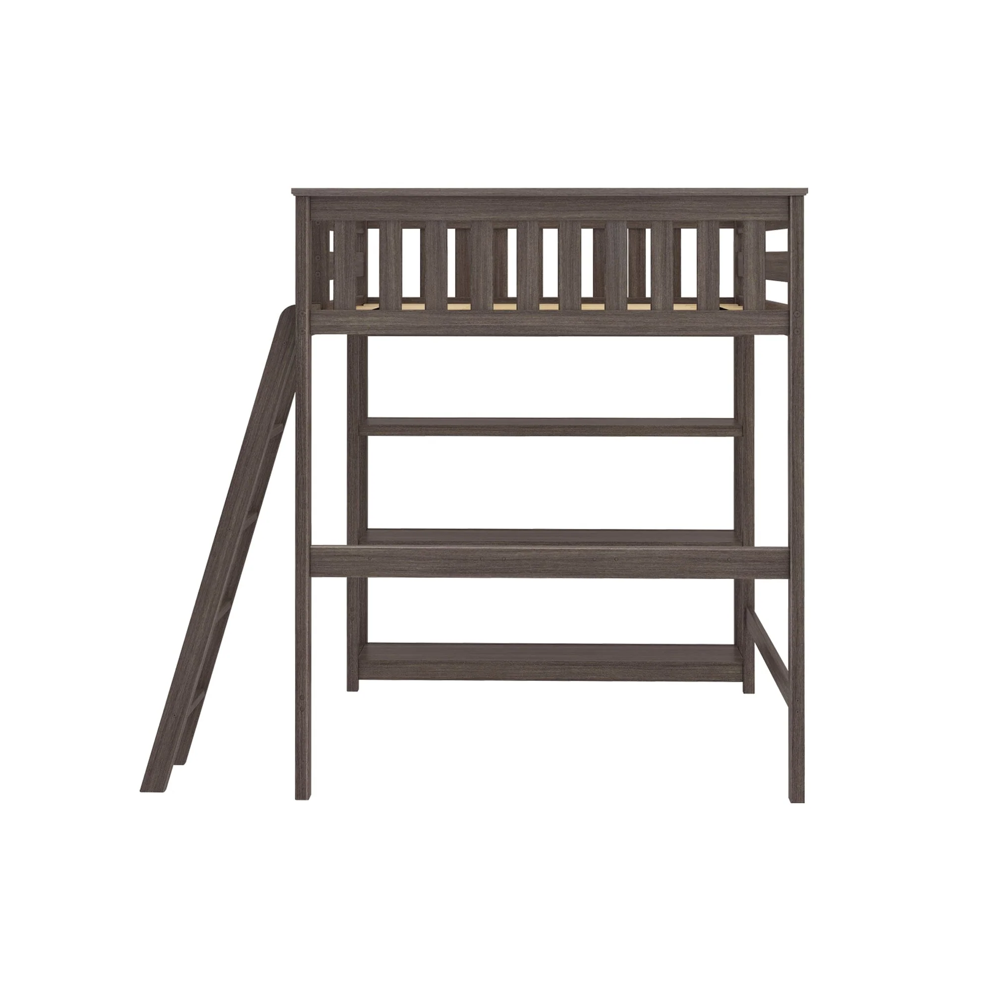 Full Loft Bed With Bookcase - Image 16