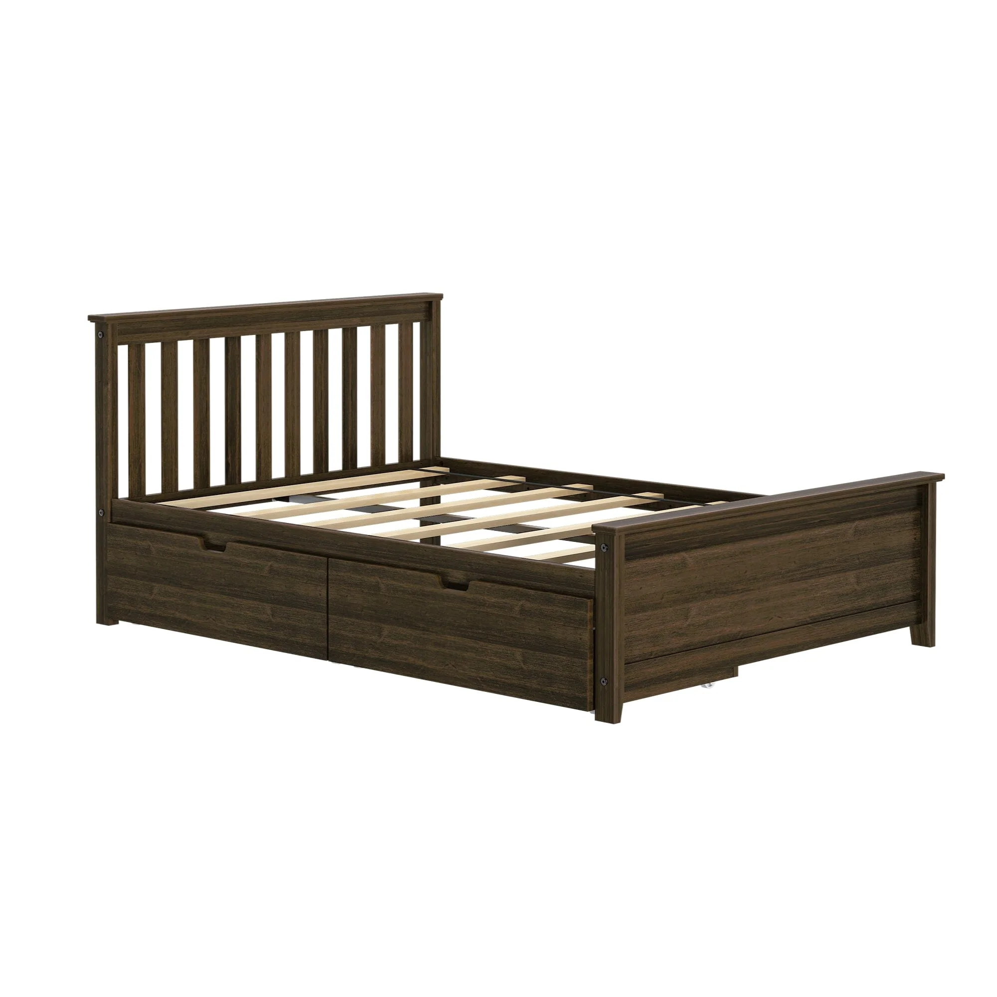 Full Slatted Bed With Storage Drawers - Image 17