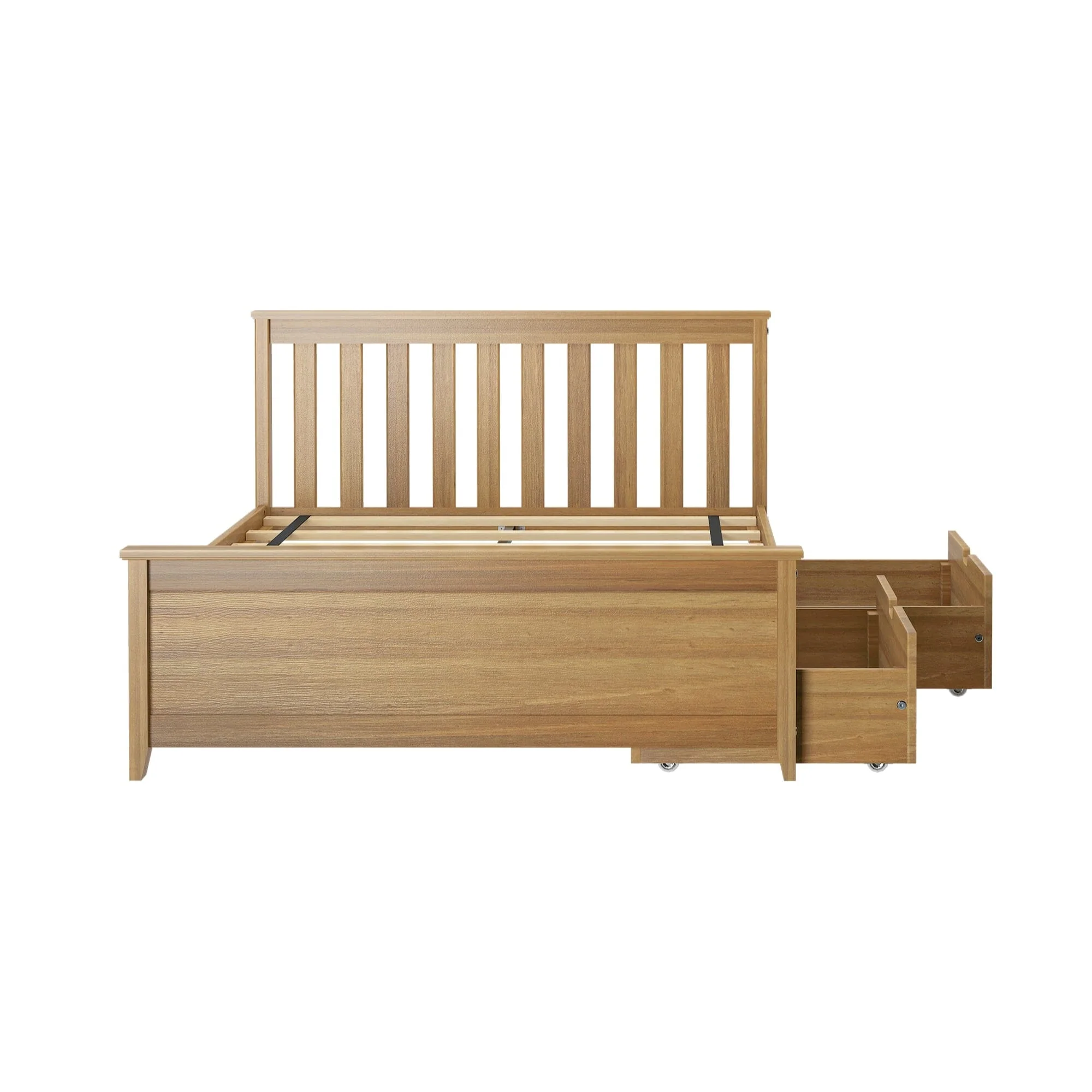 Full Slatted Bed With Storage Drawers - Image 22
