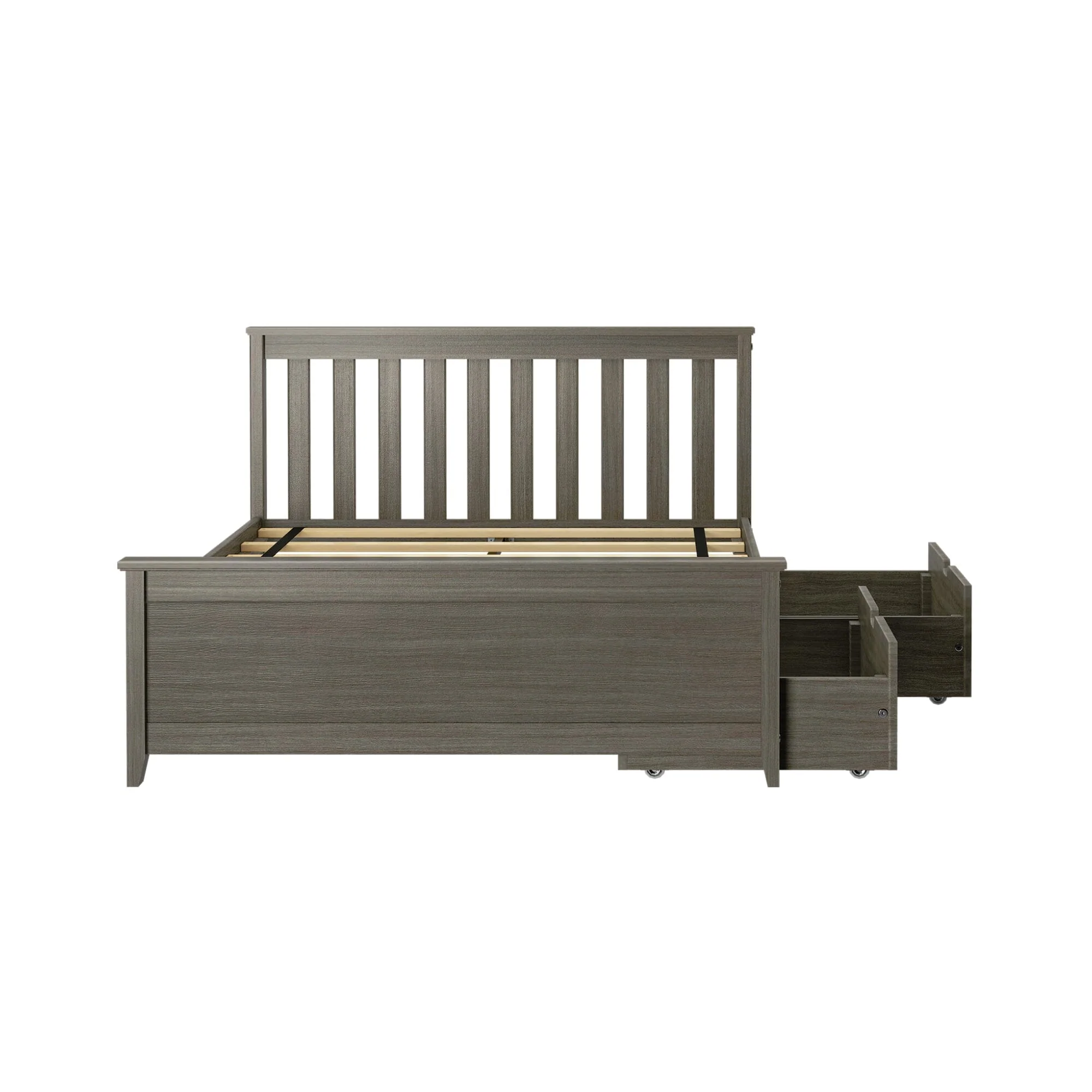 Full Slatted Bed With Storage Drawers - Image 24