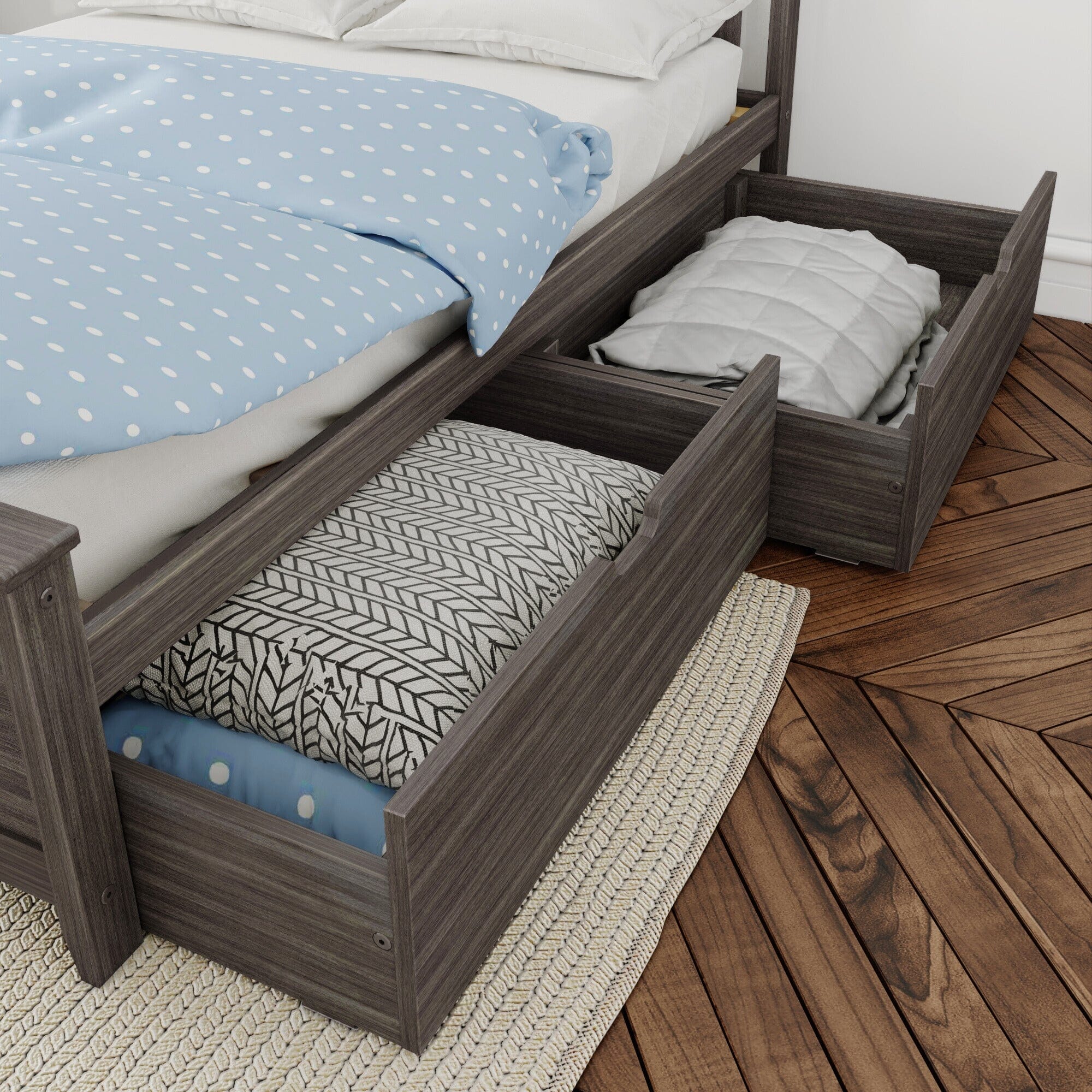 Full Slatted Bed With Storage Drawers - Image 30