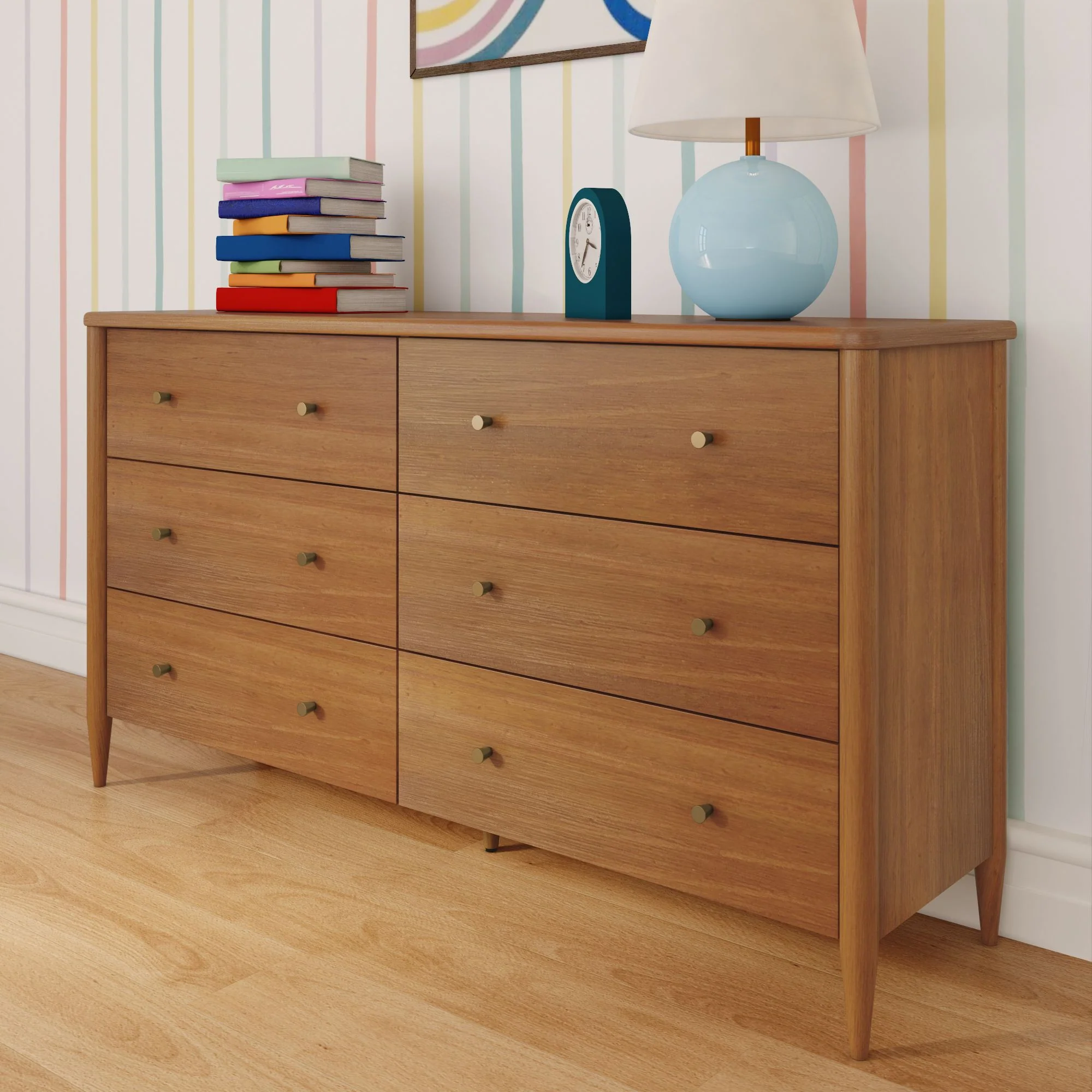 Hudson 6-Drawer Dresser - Image 18