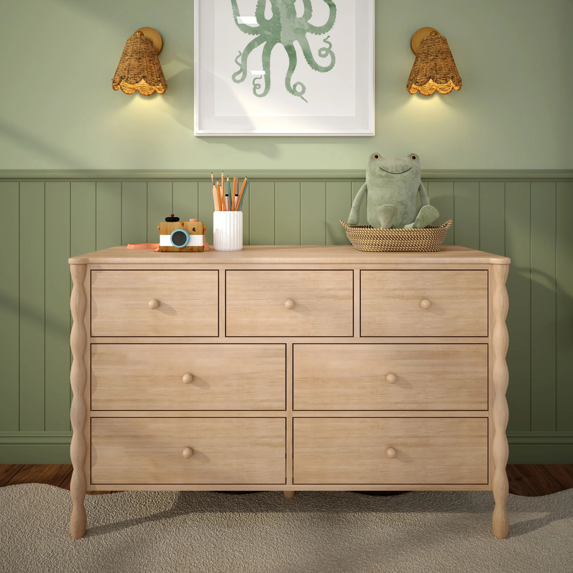 Jenny 7-Drawer Dresser - Image 6