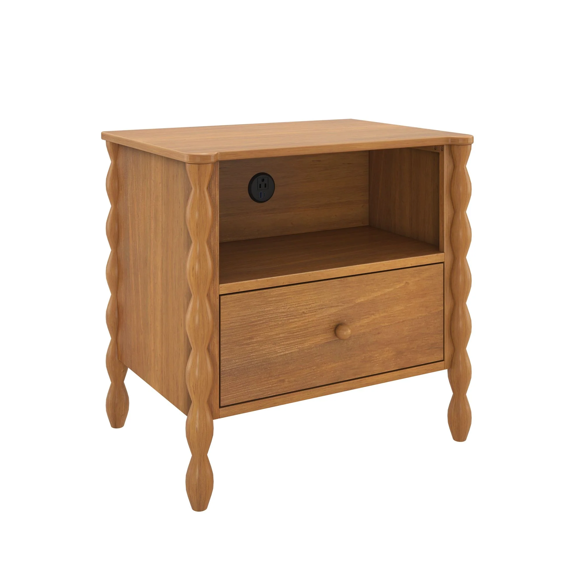 Jenny Nightstand With Charging Station - Image 11