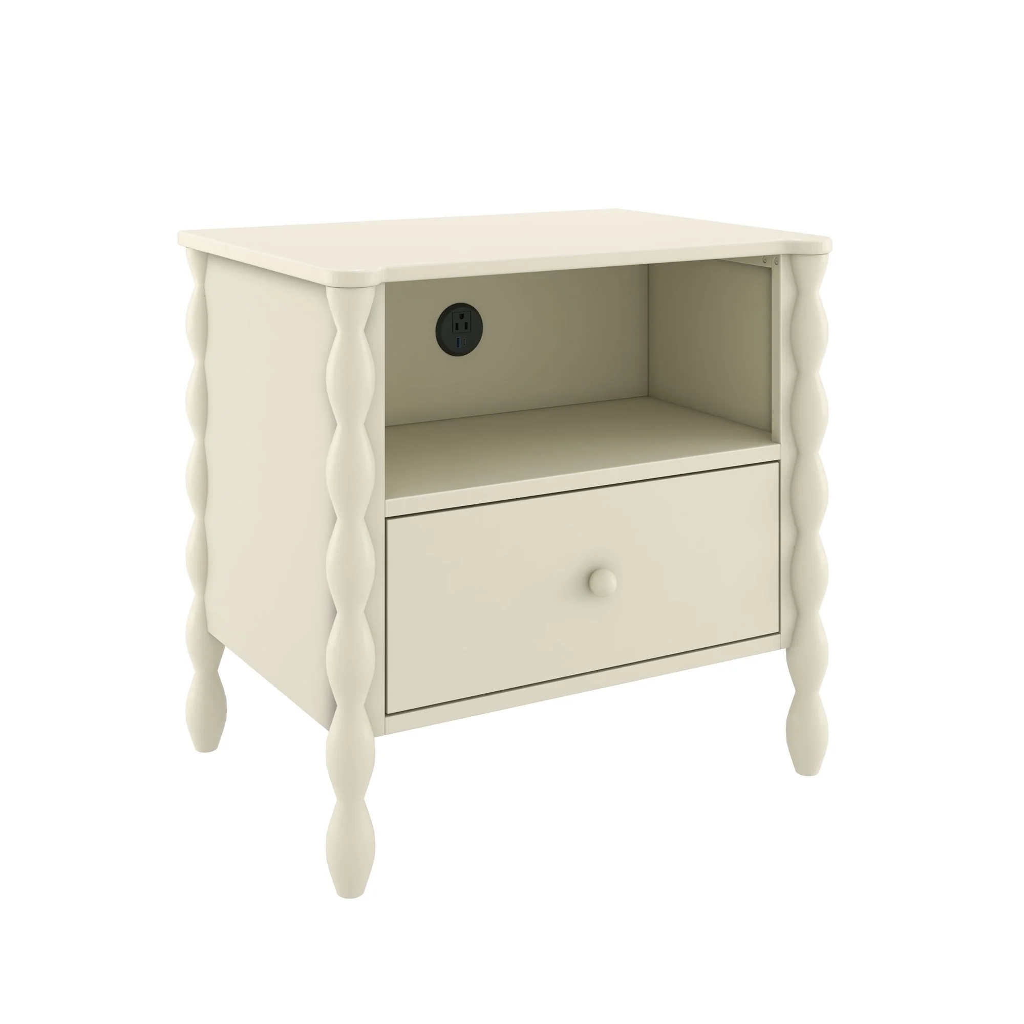 Jenny Nightstand With Charging Station - Image 12