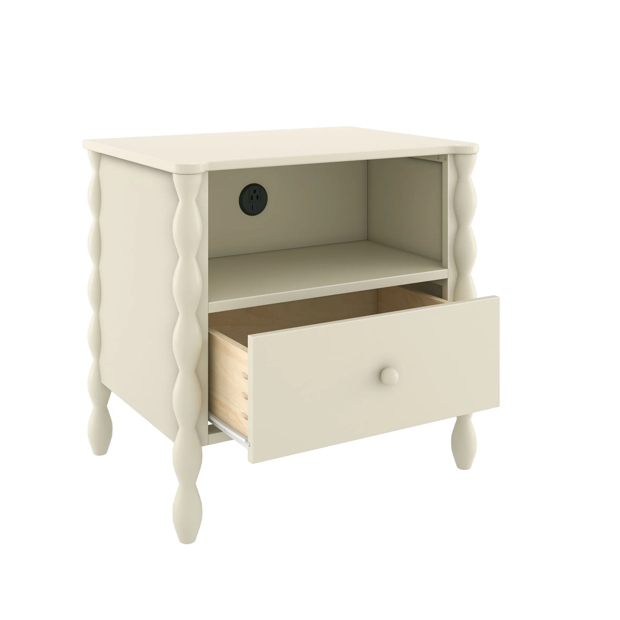 Jenny Nightstand With Charging Station - Image 16