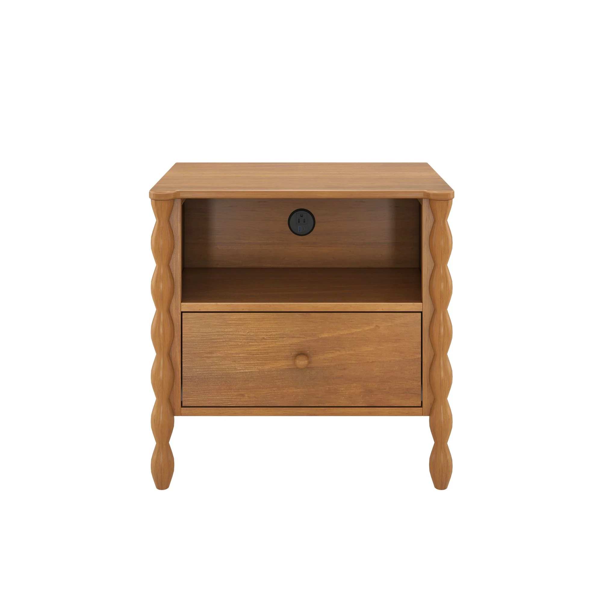 Jenny Nightstand With Charging Station - Image 19