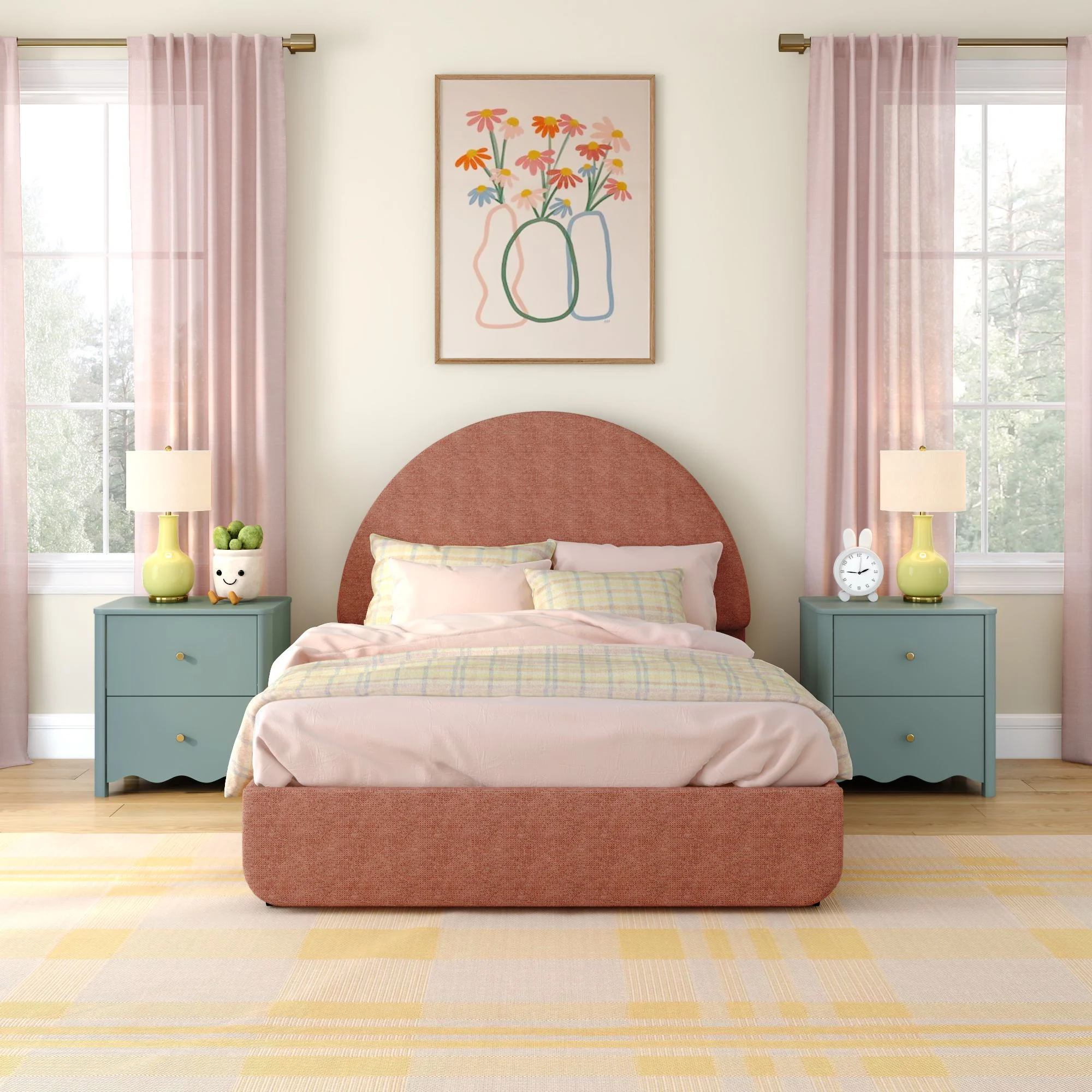 Kenzie Upholstered Full Bed - Image 27