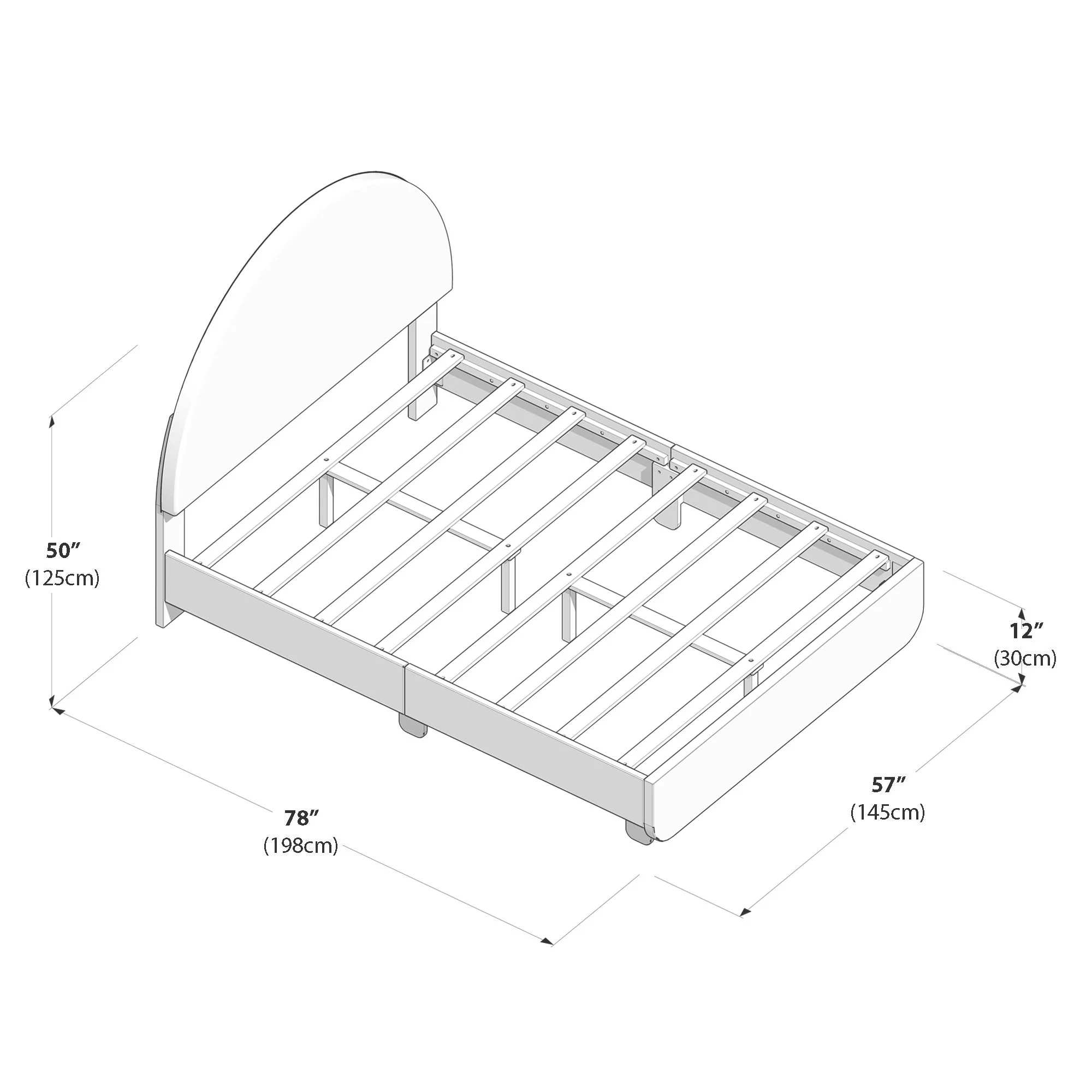 Kenzie Upholstered Full Bed - Image 31