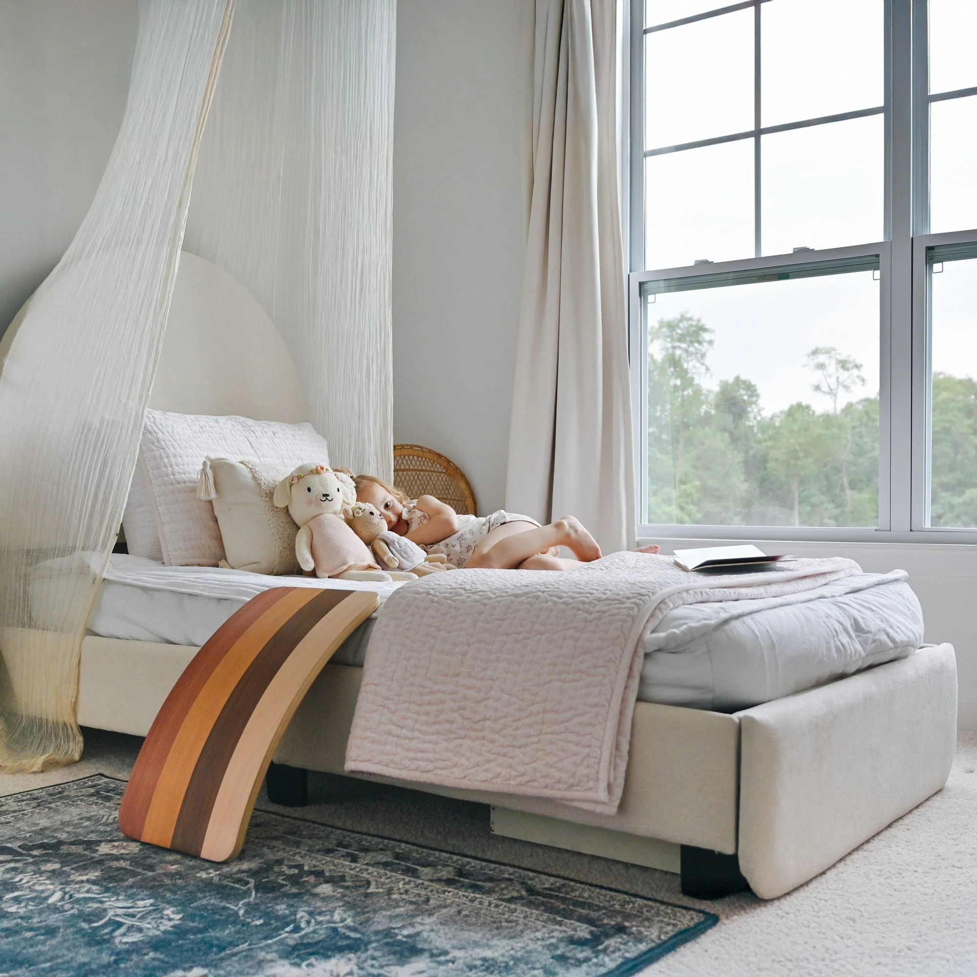 Kenzie Upholstered Twin Bed - Image 21