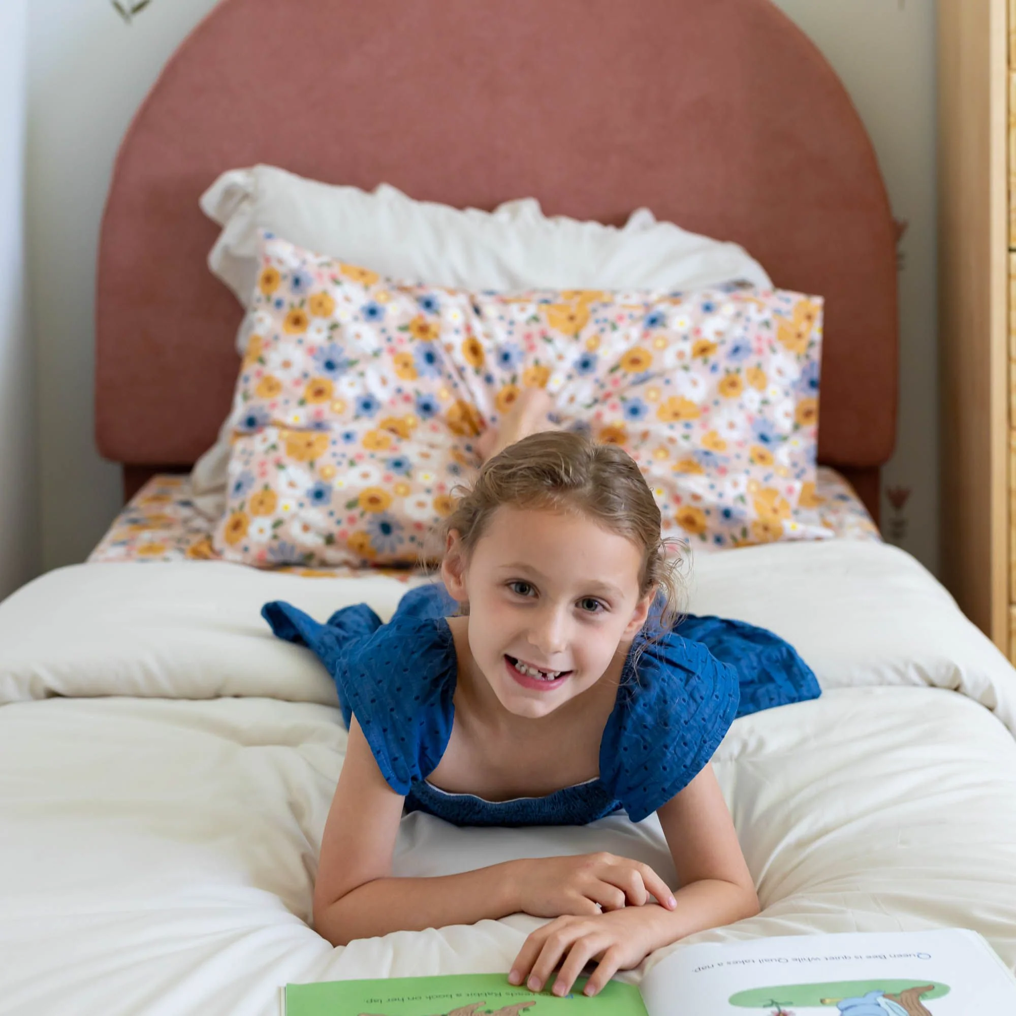 Kenzie Upholstered Twin Bed - Image 28