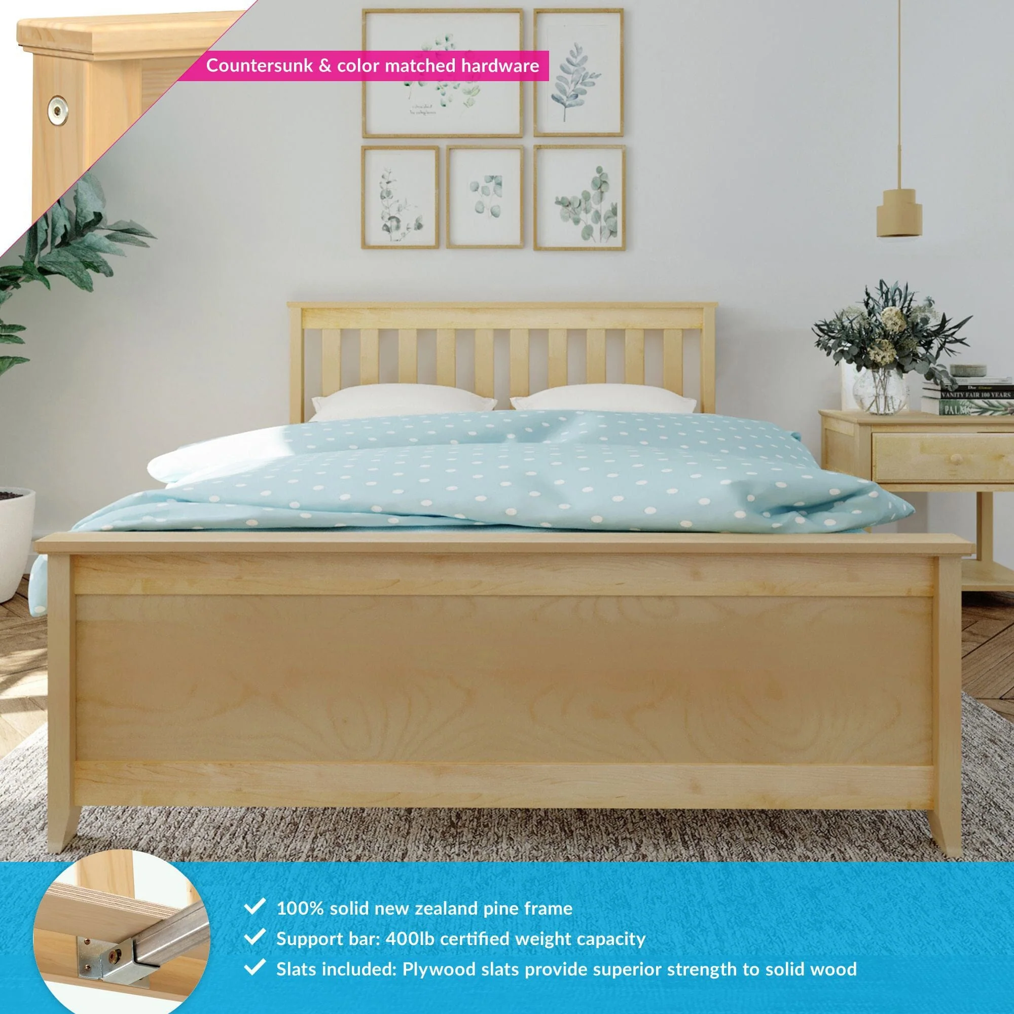 Full Slatted Bed - Image 7